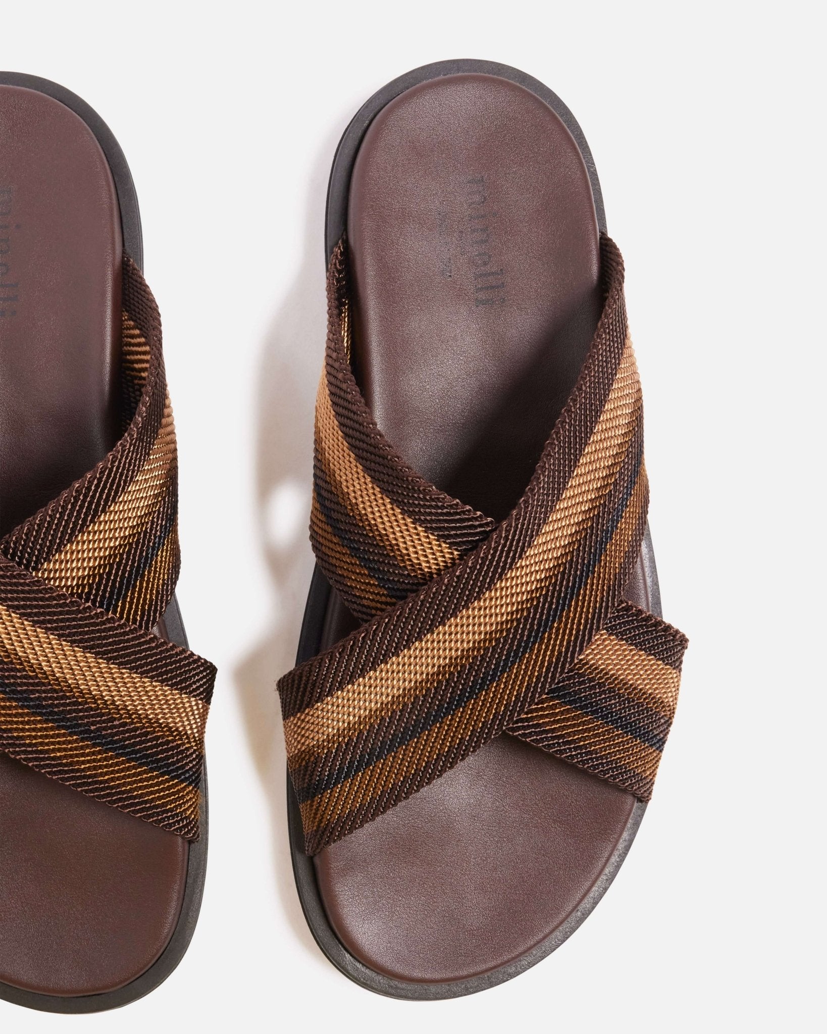 SANDALES NILS MARRON COGNAC - minelli.fr