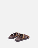 SANDALES NILS MARRON COGNAC - minelli.fr