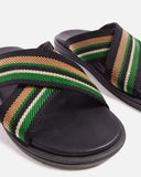 SANDALES NILS VERT NOIR - minelli.fr