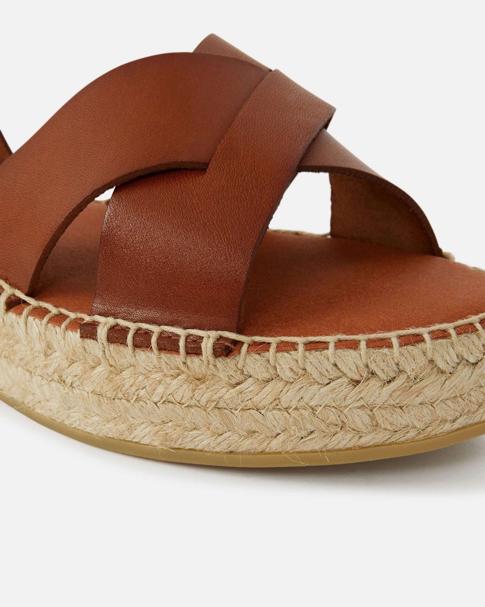 SANDALES PLAT ANTIA CUIR - minelli.fr