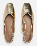 SLINGBACKS KYARA/MET PLATINE - minelli.fr