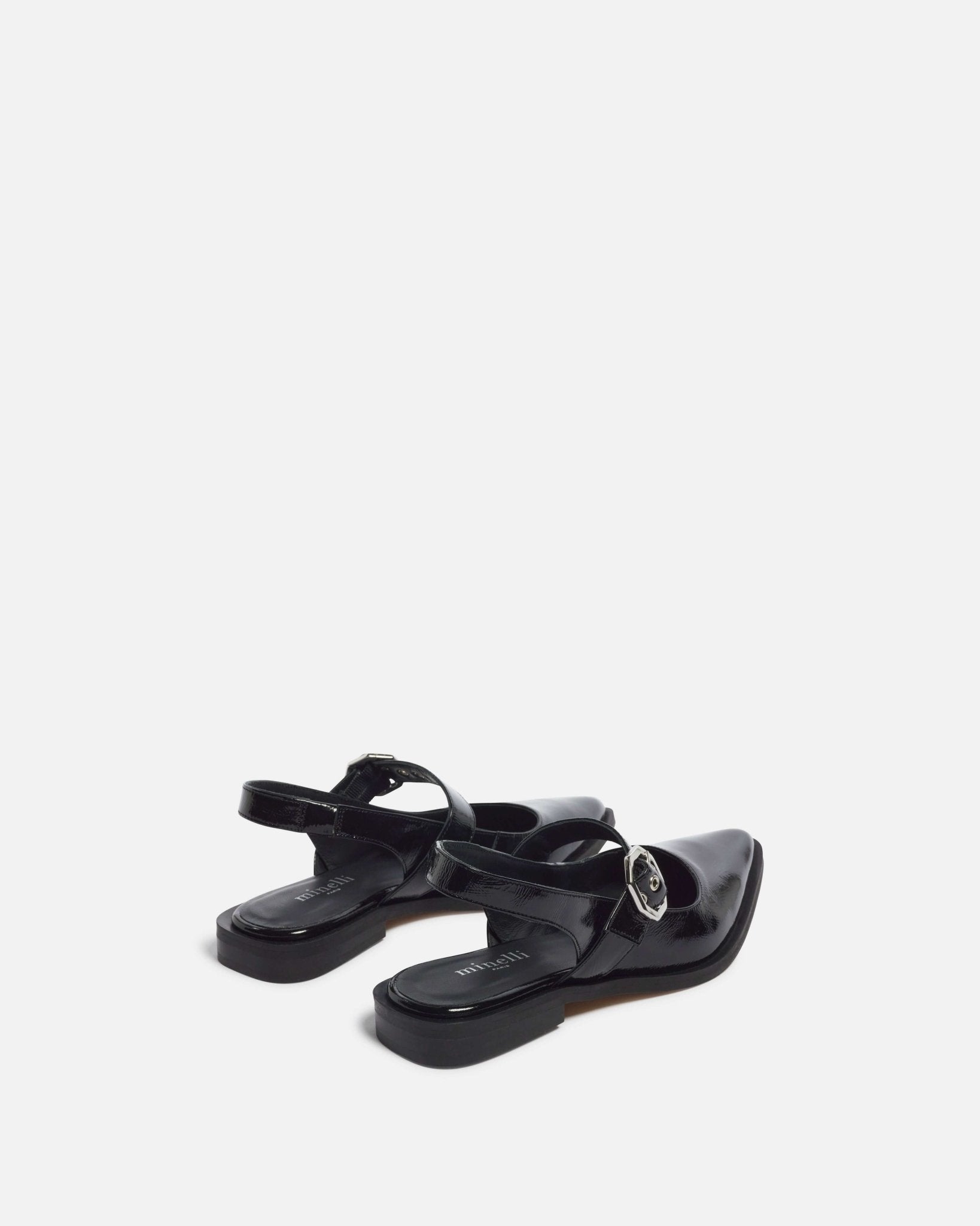 SLINGBACKS MITTY/CRK NOIR - minelli.fr