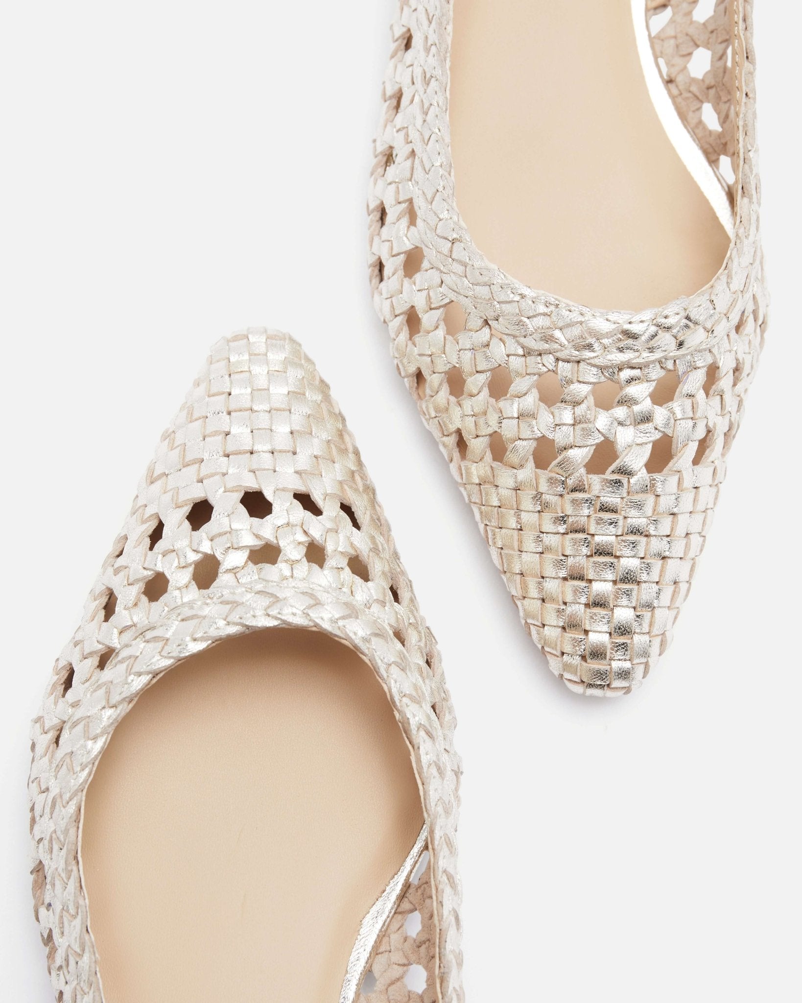 SLINGBACKS MYASSA/MET PLATINE - minelli.fr