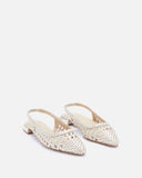 SLINGBACKS MYASSA/MET PLATINE - minelli.fr