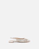 SLINGBACKS MYASSA/MET PLATINE - minelli.fr