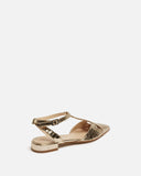 SLINGBACKS NELLA/PYTMET PLATINE - minelli.fr