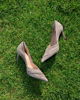 TALON AELYS/VEL TAUPE - minelli.fr