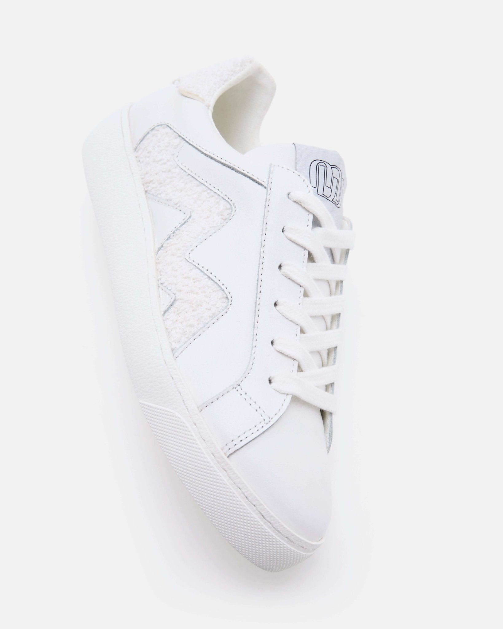 TENNIS CLELIA/WOOL BLANC - minelli.fr