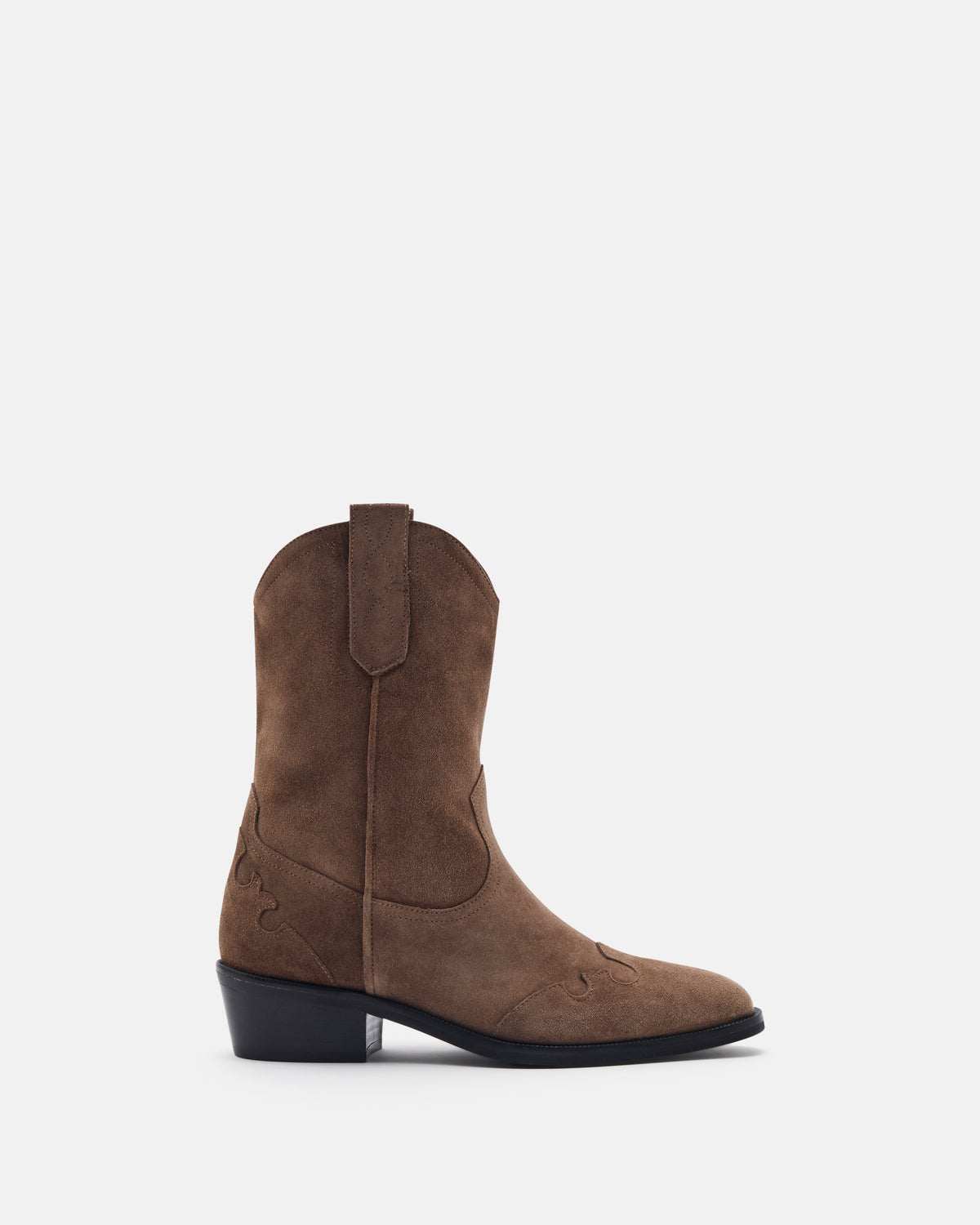 BOTTINES MEMPHIS/VEL TAUPE