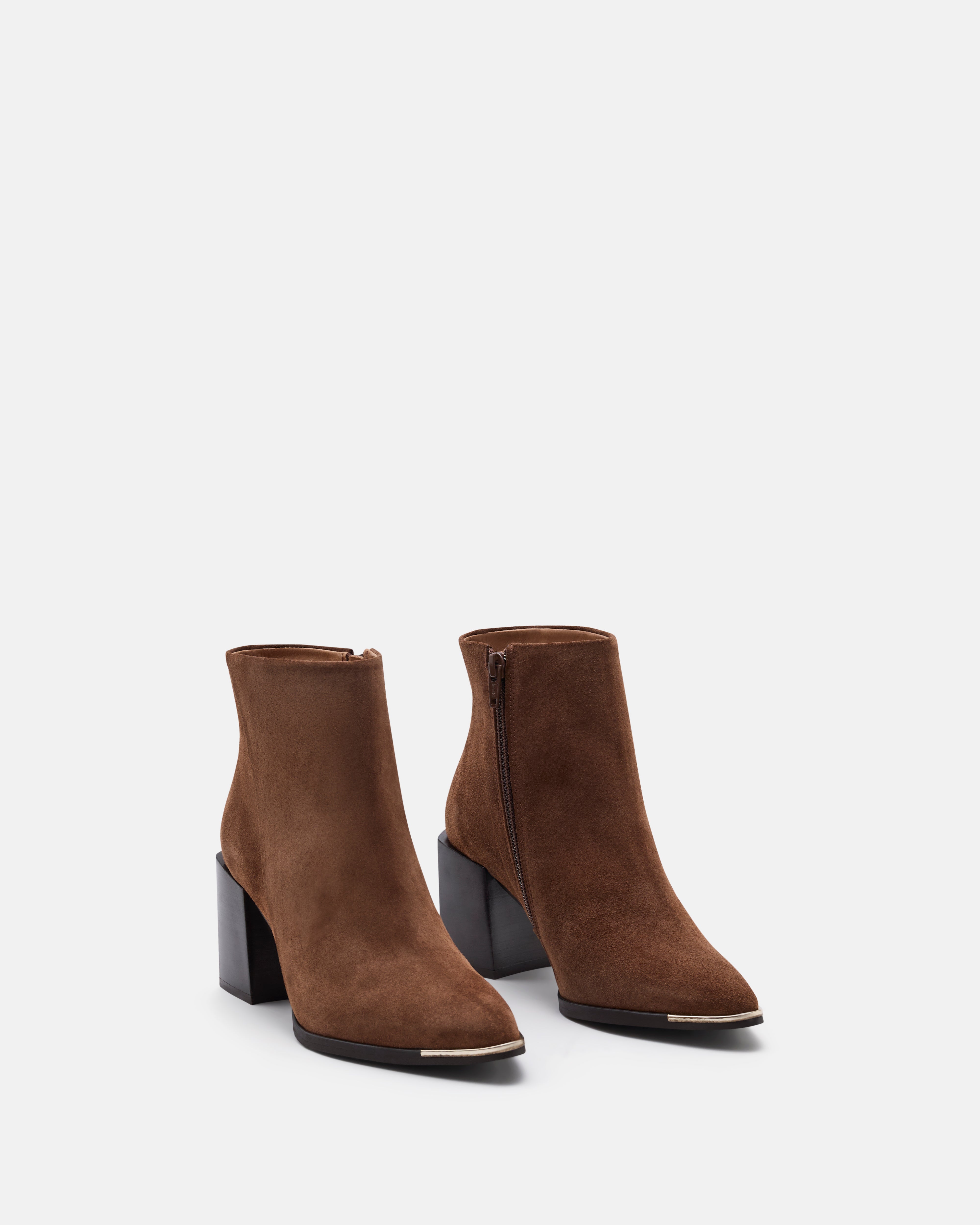 BOTTINES MONTANA/VEL COGNAC