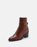 BOTTINES EMMA COGNAC