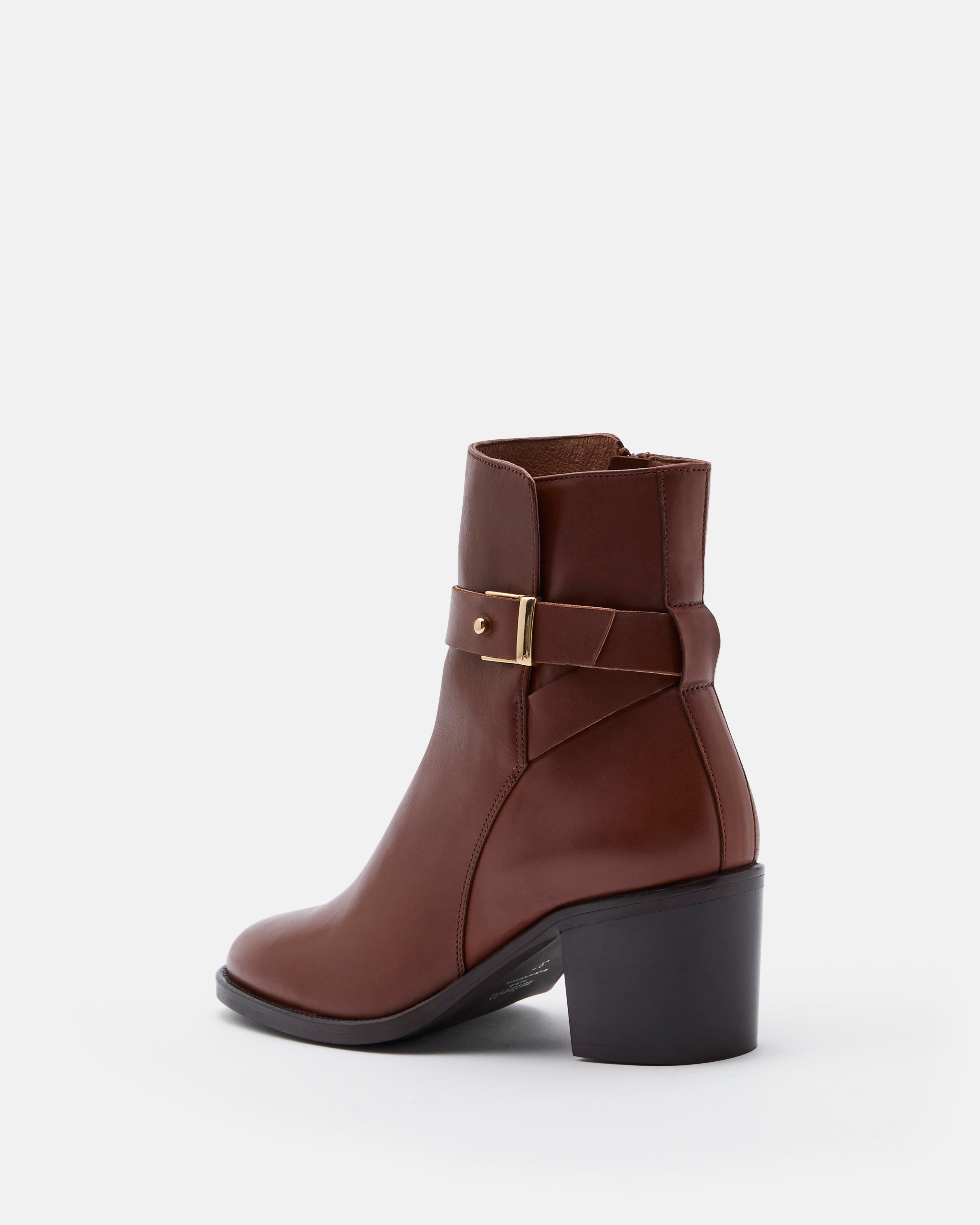 BOTTINES EMMA COGNAC