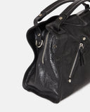 SAC EN CUIR NOIR LUMINA - minelli.fr - MINELLI