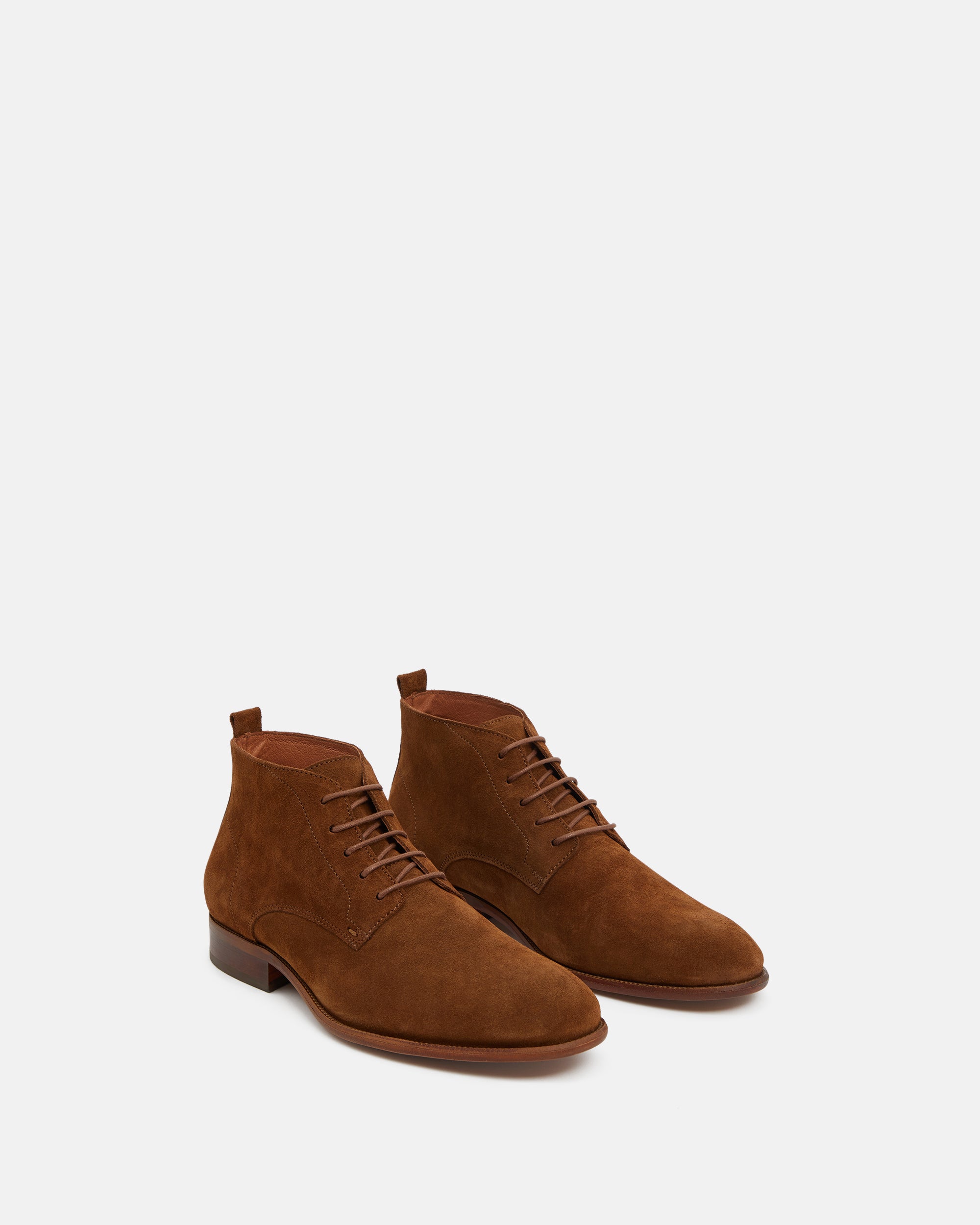 BOTTINES KORIA/VEL COGNAC