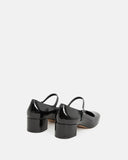 BALLERINES NOIRES CELSA/VER - minelli.fr - MINELLI