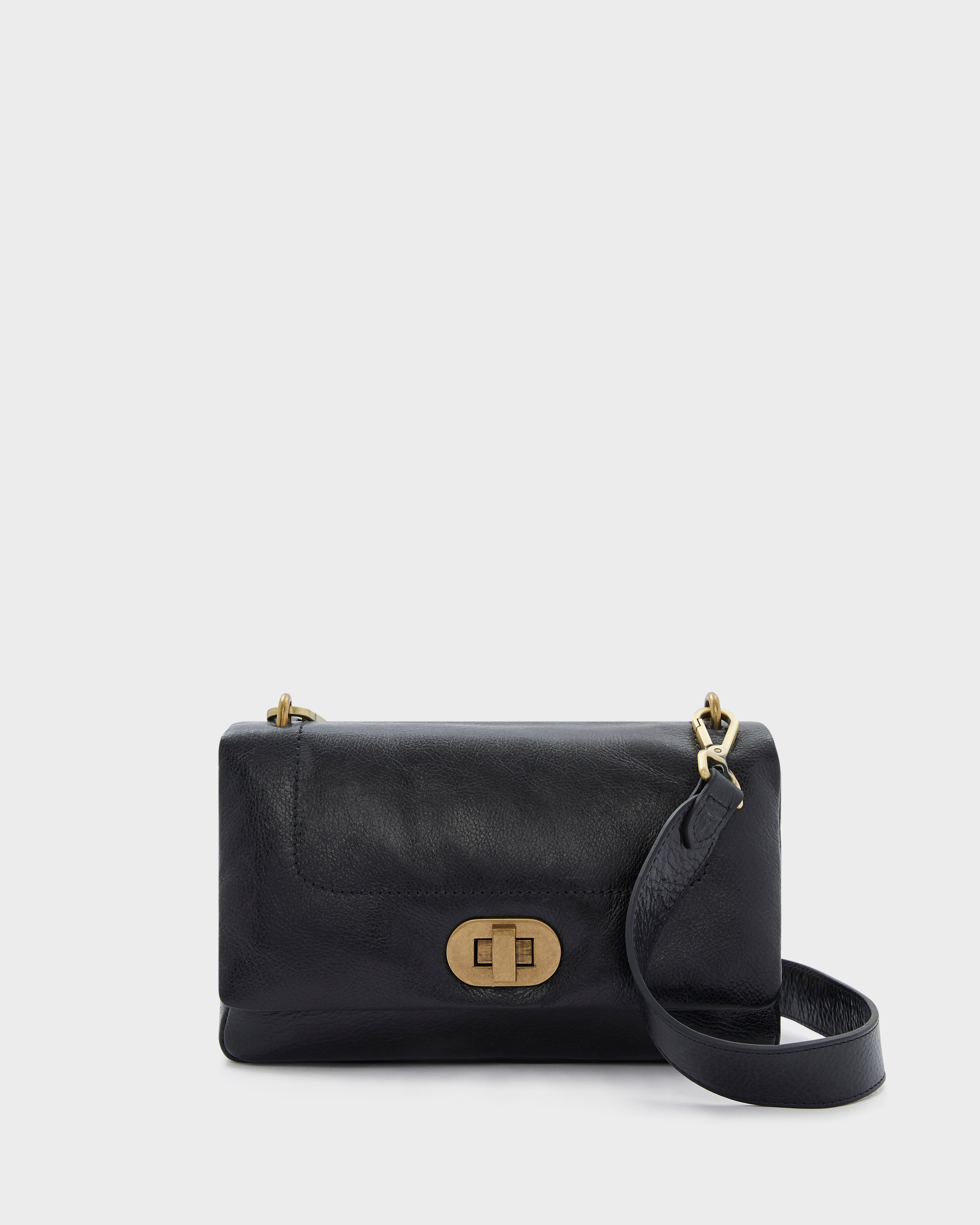 SAC CUIR NOIR GALI - minelli.fr - MINELLI