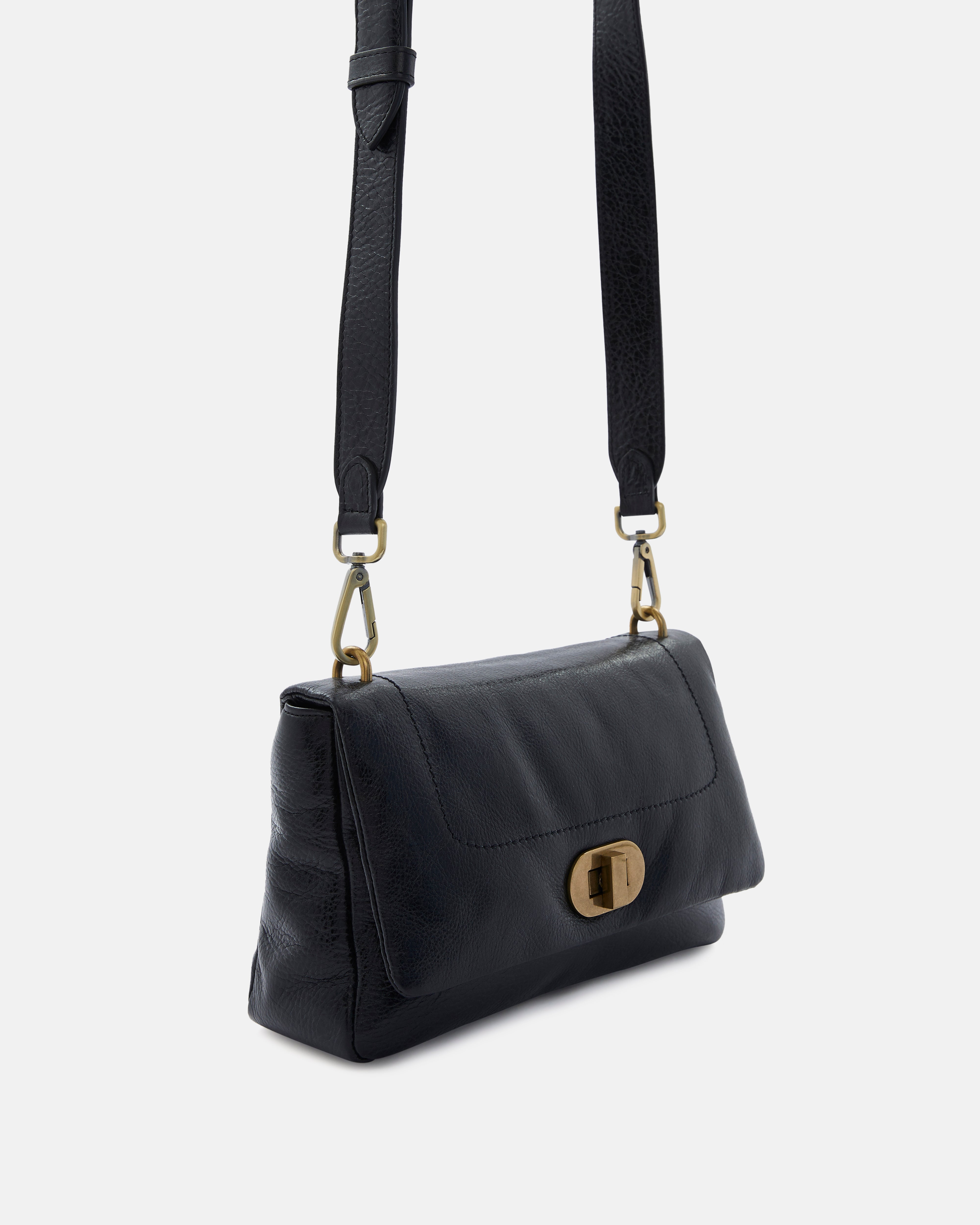 SAC CUIR NOIR GALI - minelli.fr - MINELLI