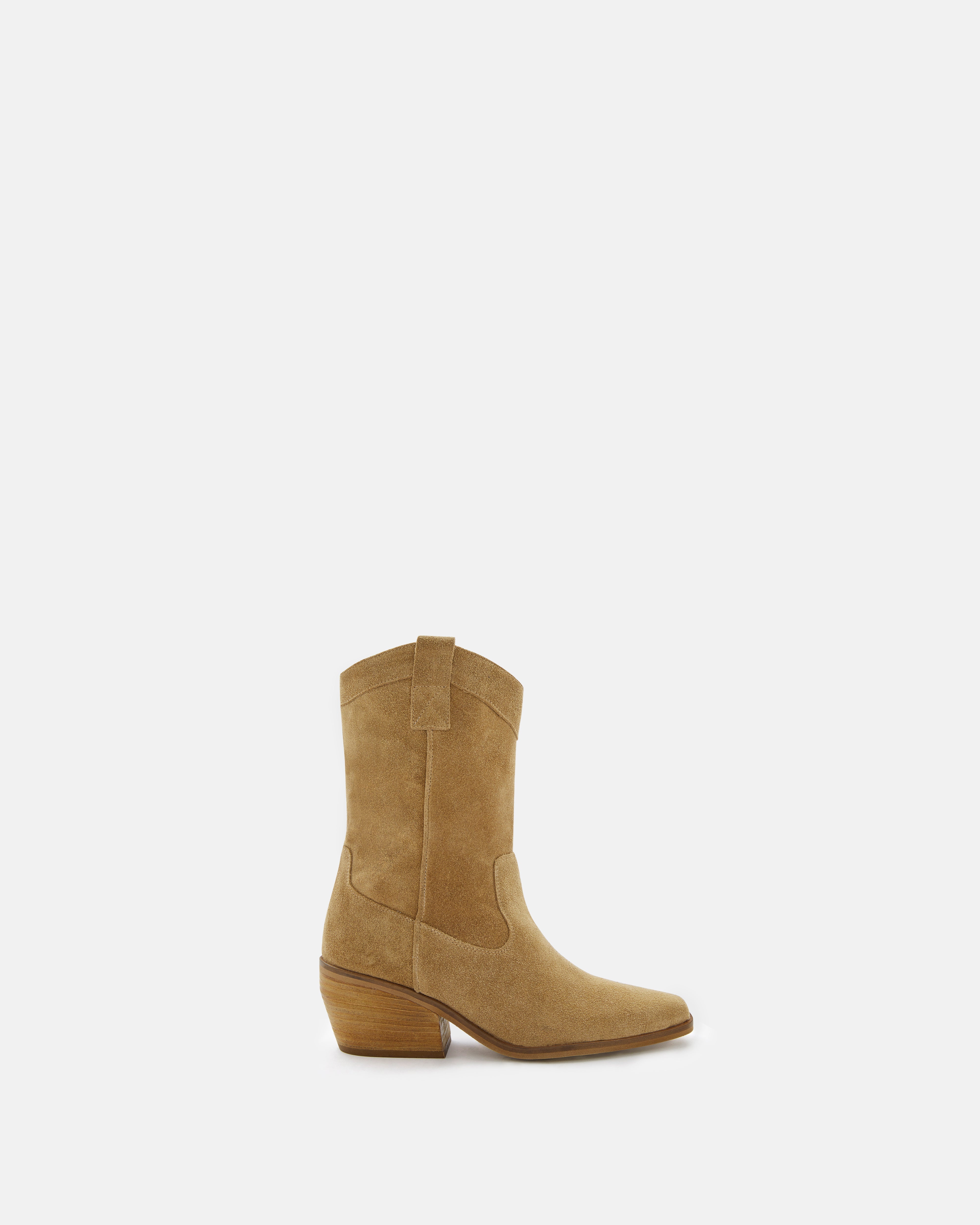 BOOTS WESTERN LILAH CARAMEL - minelli.fr - MINELLI