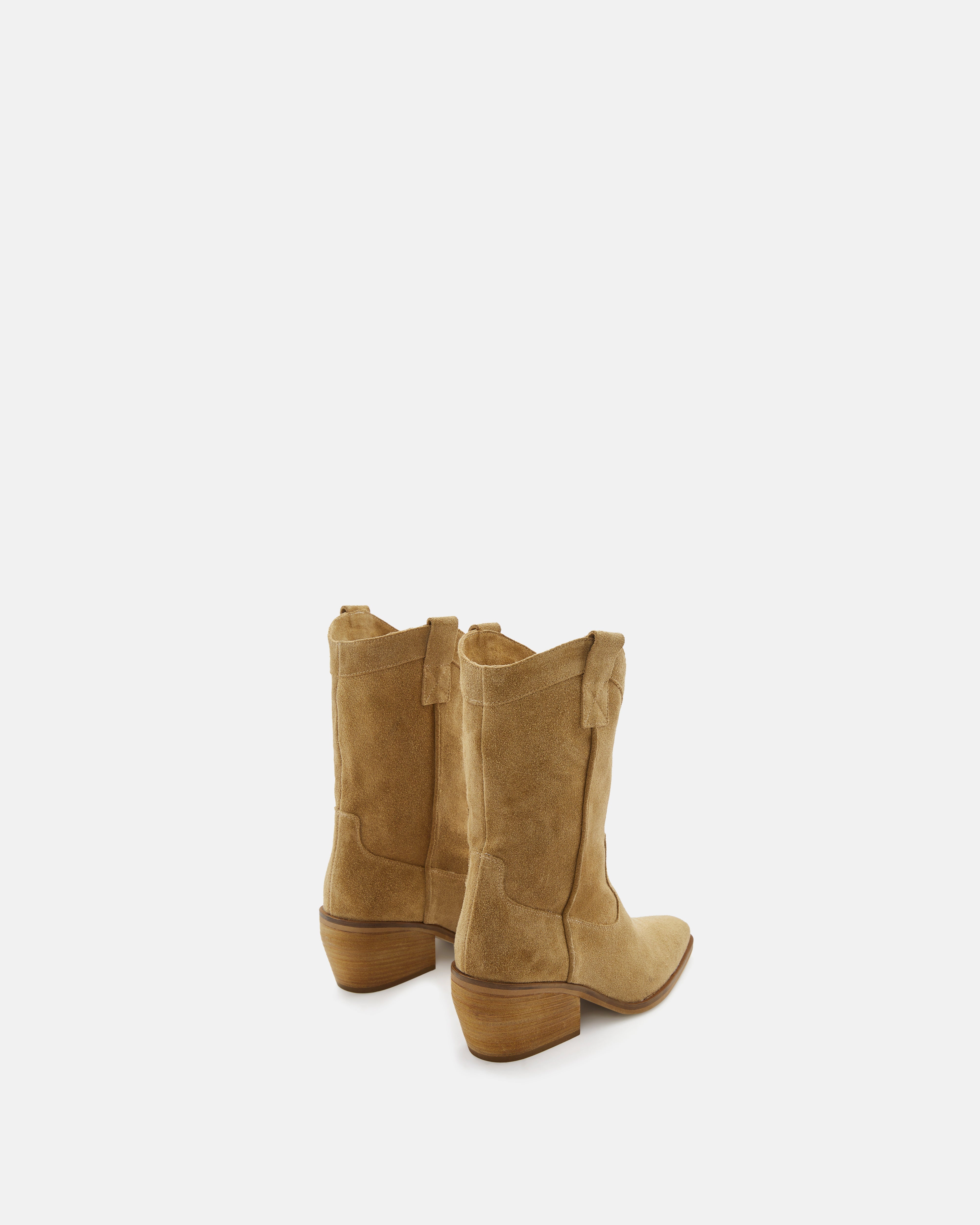 BOOTS WESTERN LILAH CARAMEL - minelli.fr - MINELLI