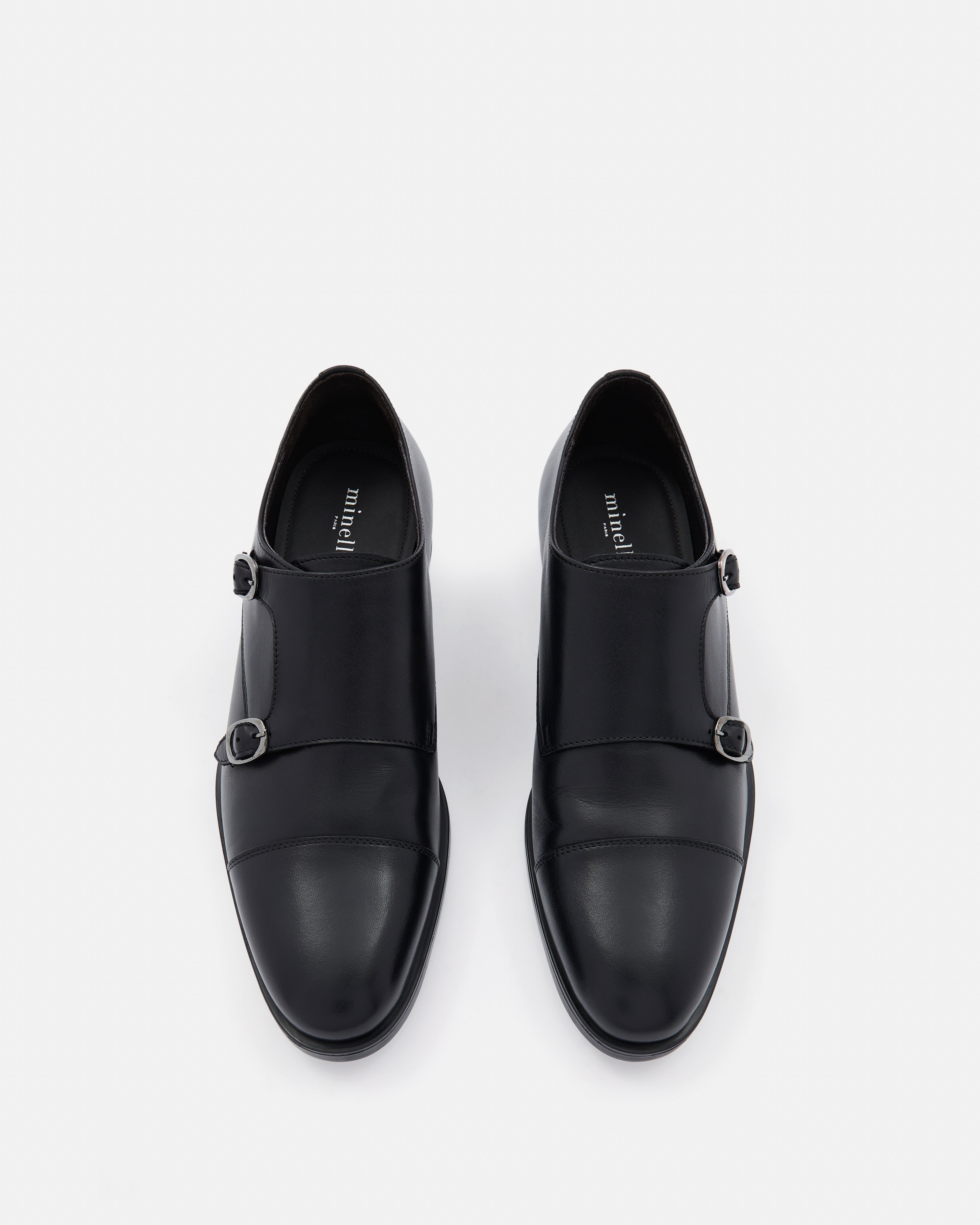 CHAUSSURES MONK MADEI NOIR - minelli.fr - MINELLI