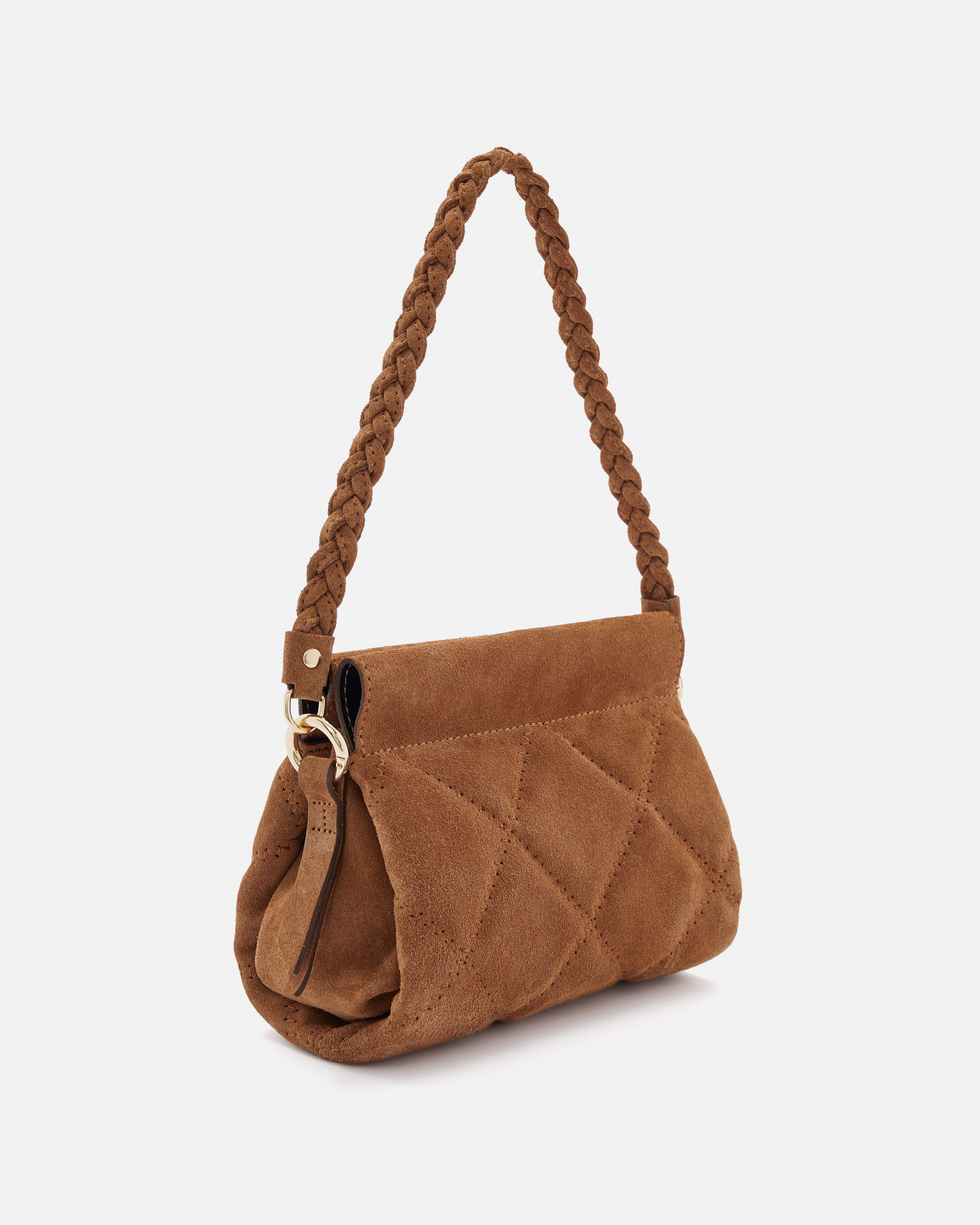 SAC GABI/VEL COGNAC - minelli.fr - MINELLI