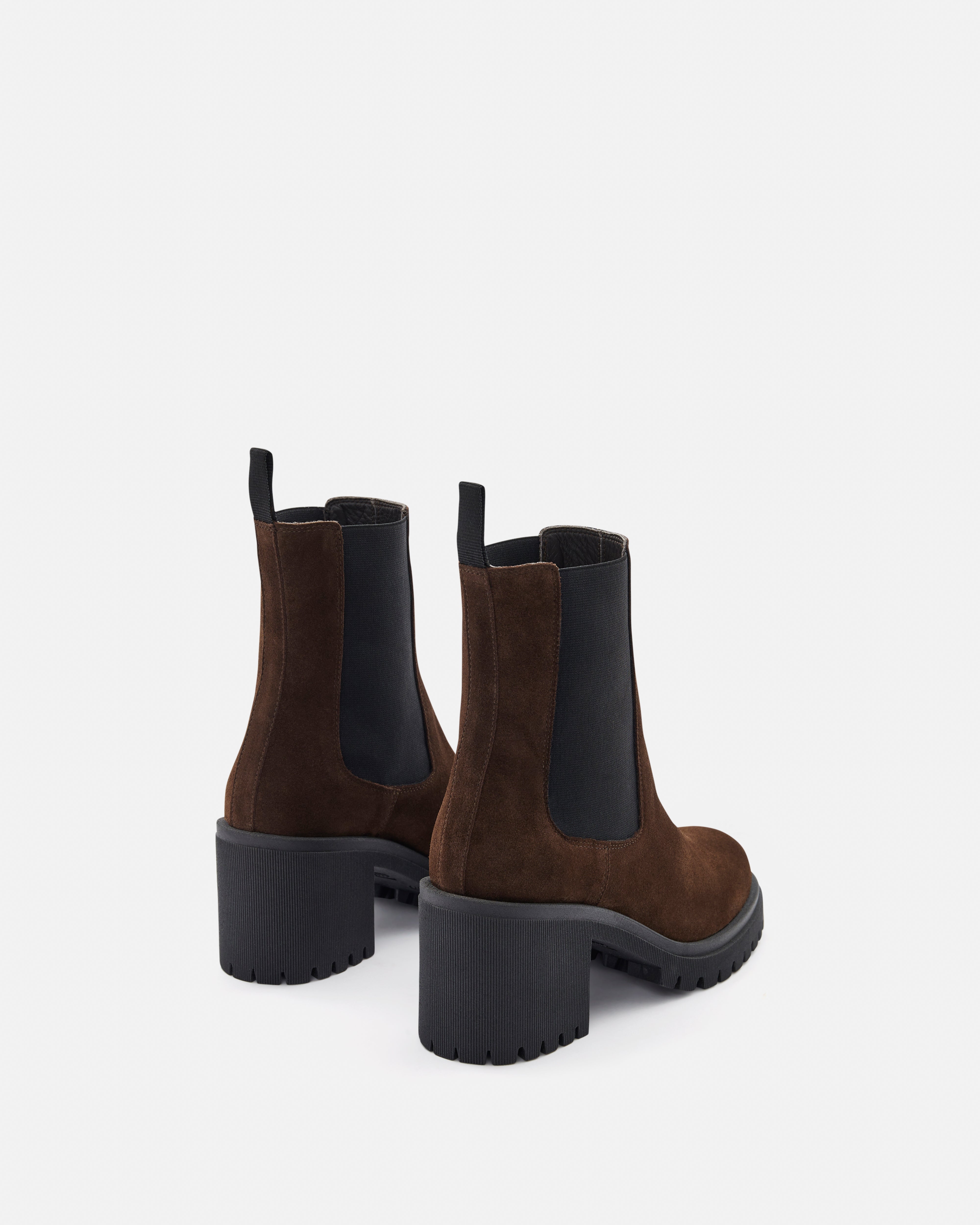 BOTTINES CHELSEA LINNA/VEL CHOCOLAT