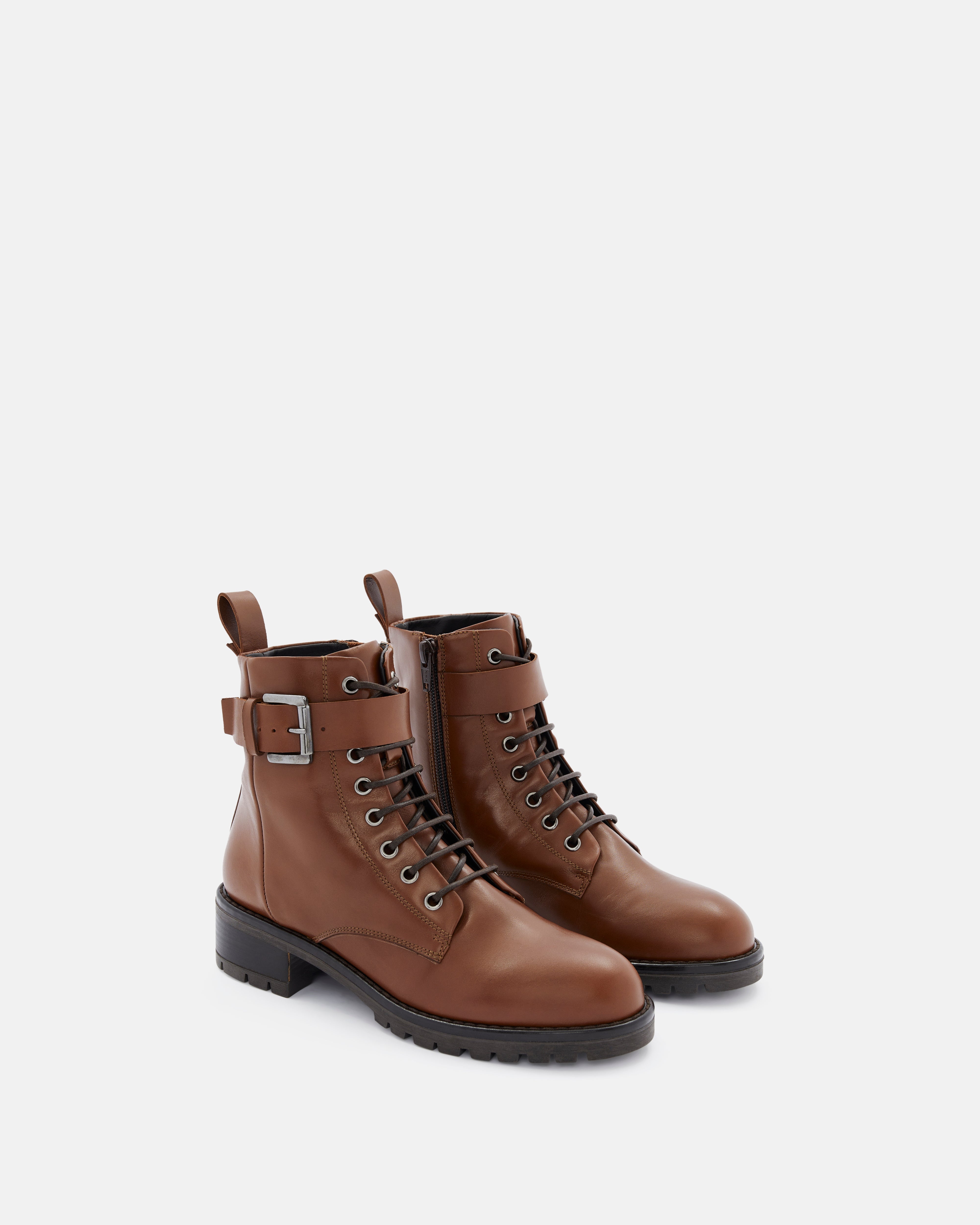 BOTTINES MENIA COGNAC