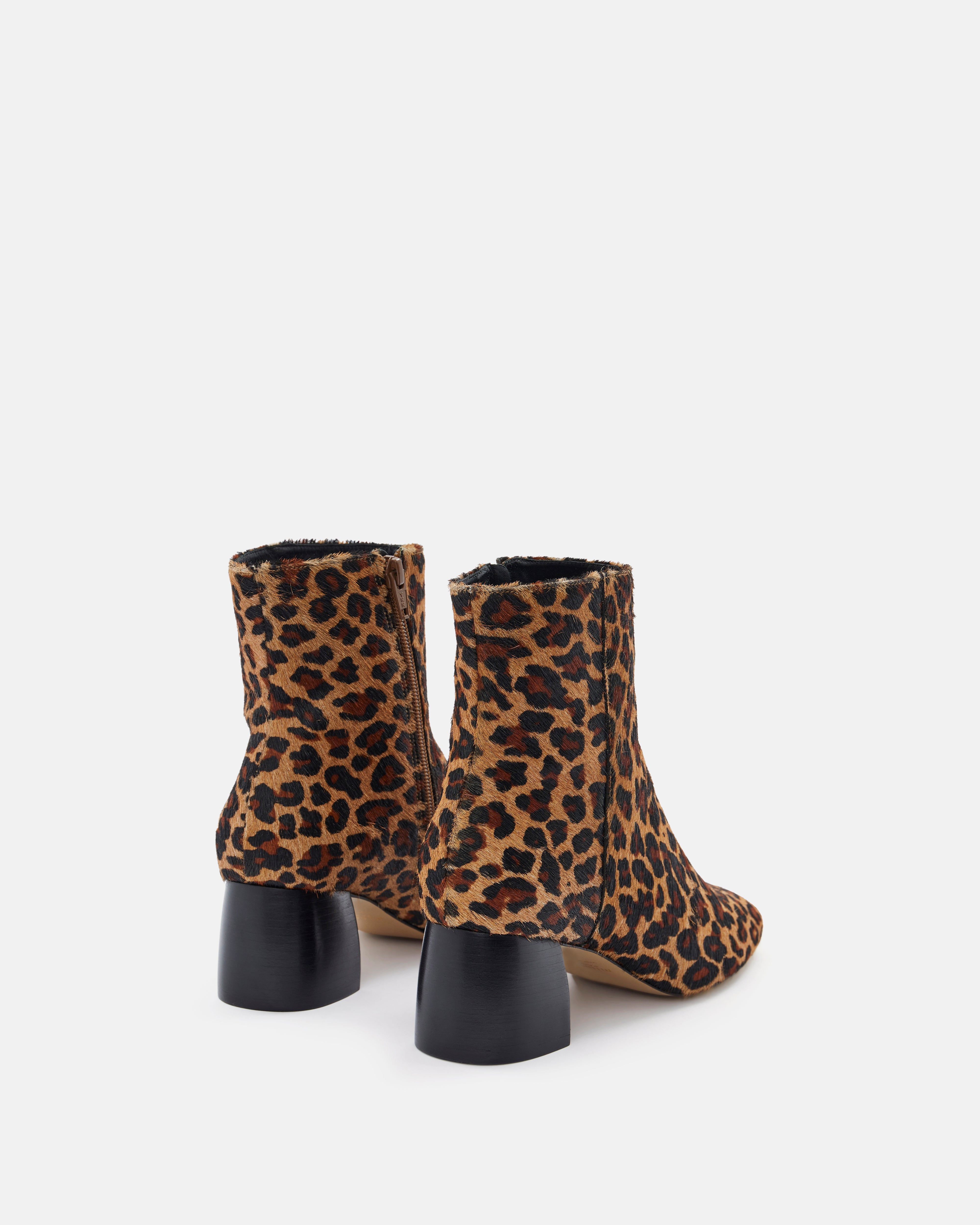 BOTTINES KAYEA PONY LEOPARD BOTTINE VILLE minelli