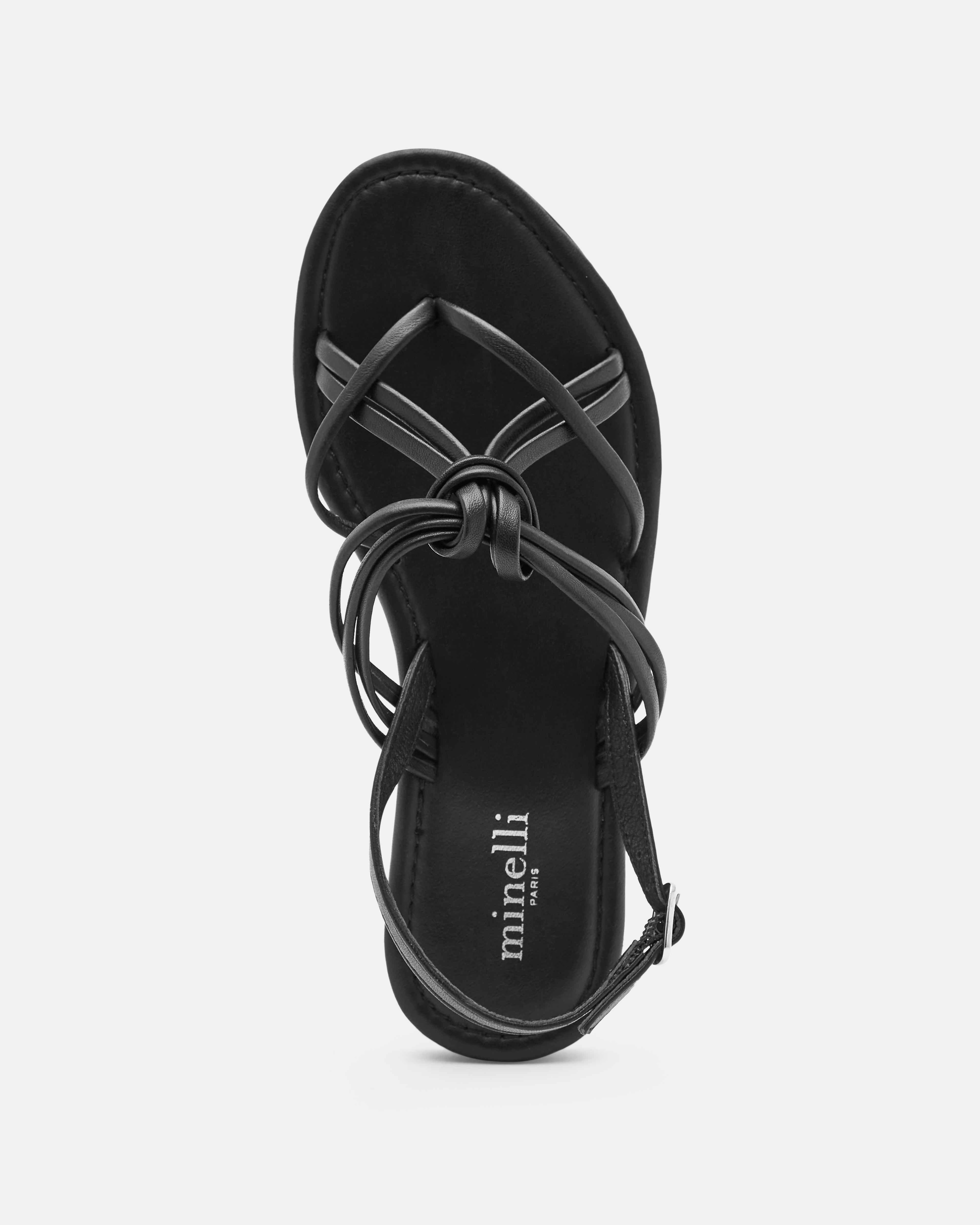 SANDALES DAXOU NOIR - minelli.fr - MINELLI