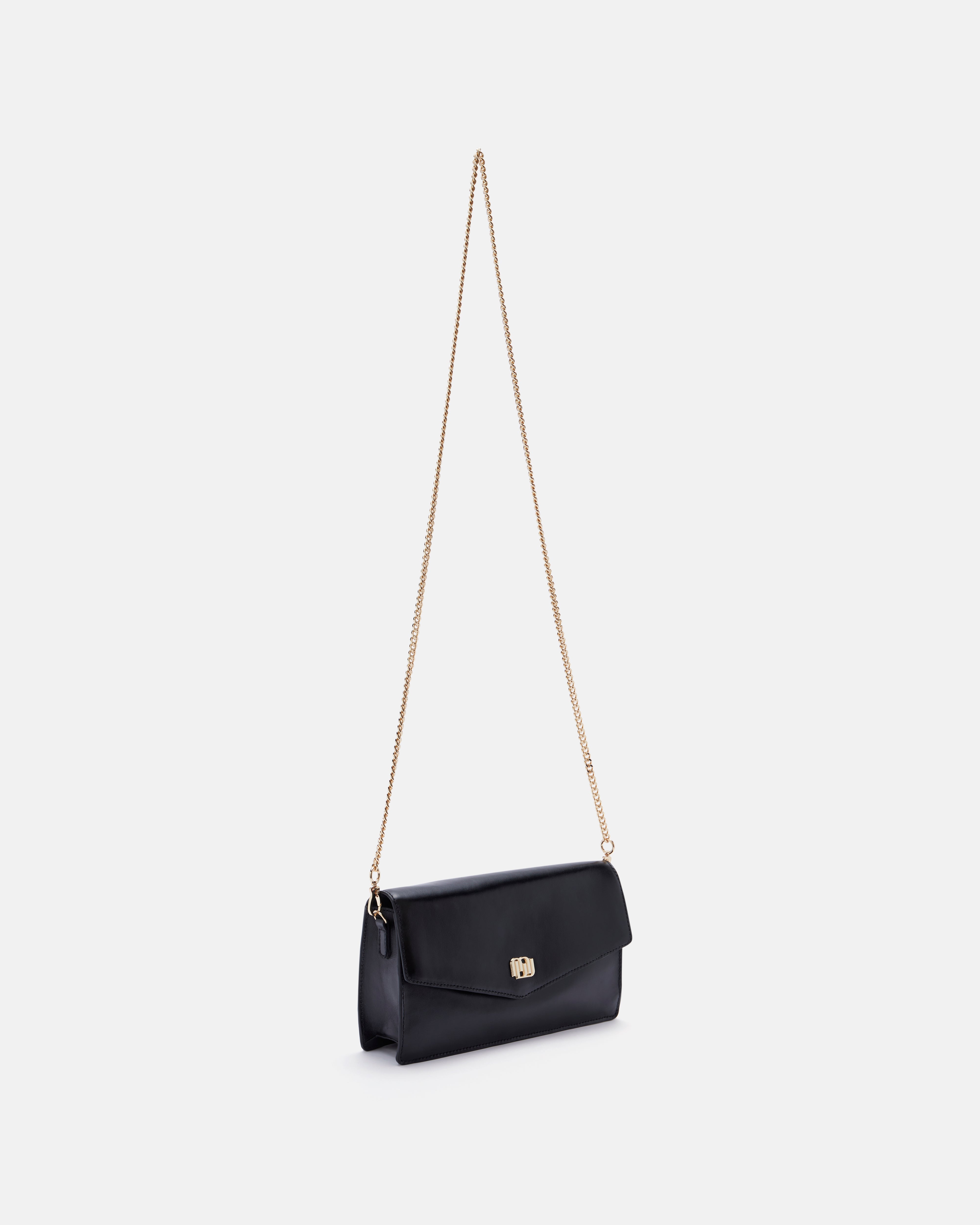 PETIT SAC CUIR KATY NOIR - minelli.fr - MINELLI