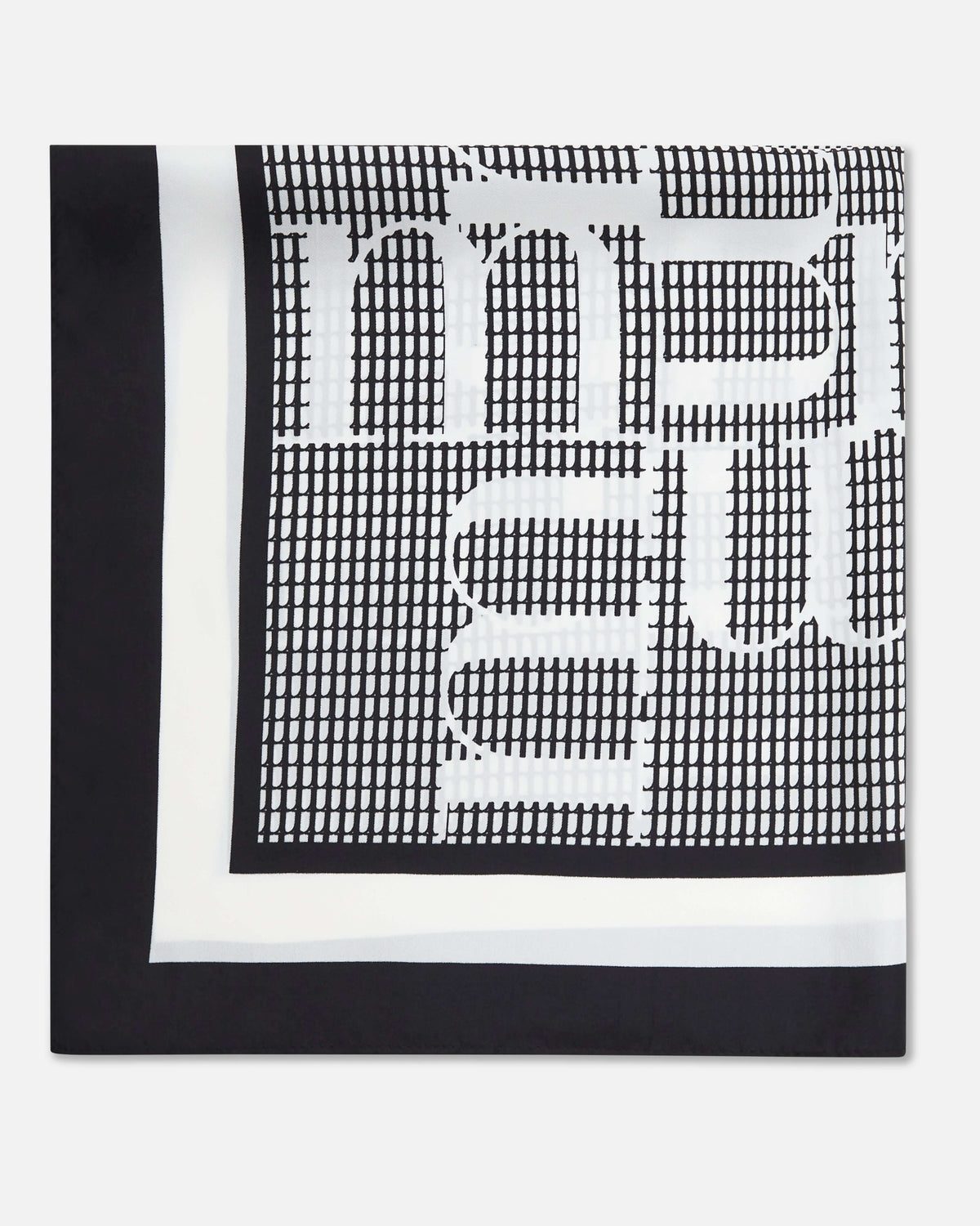 FOULARD DIANA NOIR BLANC