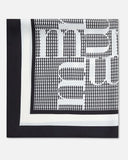 FOULARD DIANA NOIR BLANC