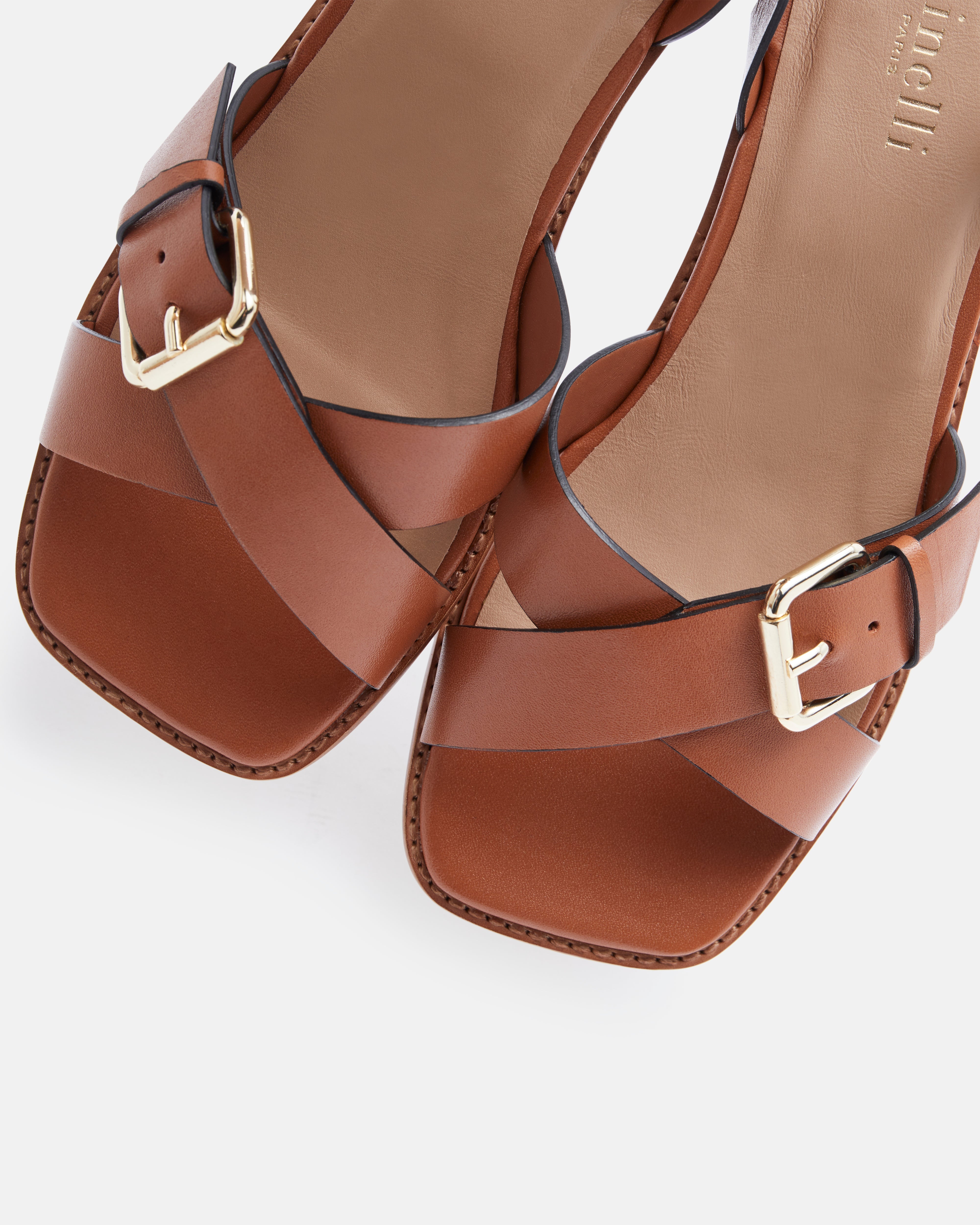 SANDALES CARAMEL KELSEY - minelli.fr - MINELLI