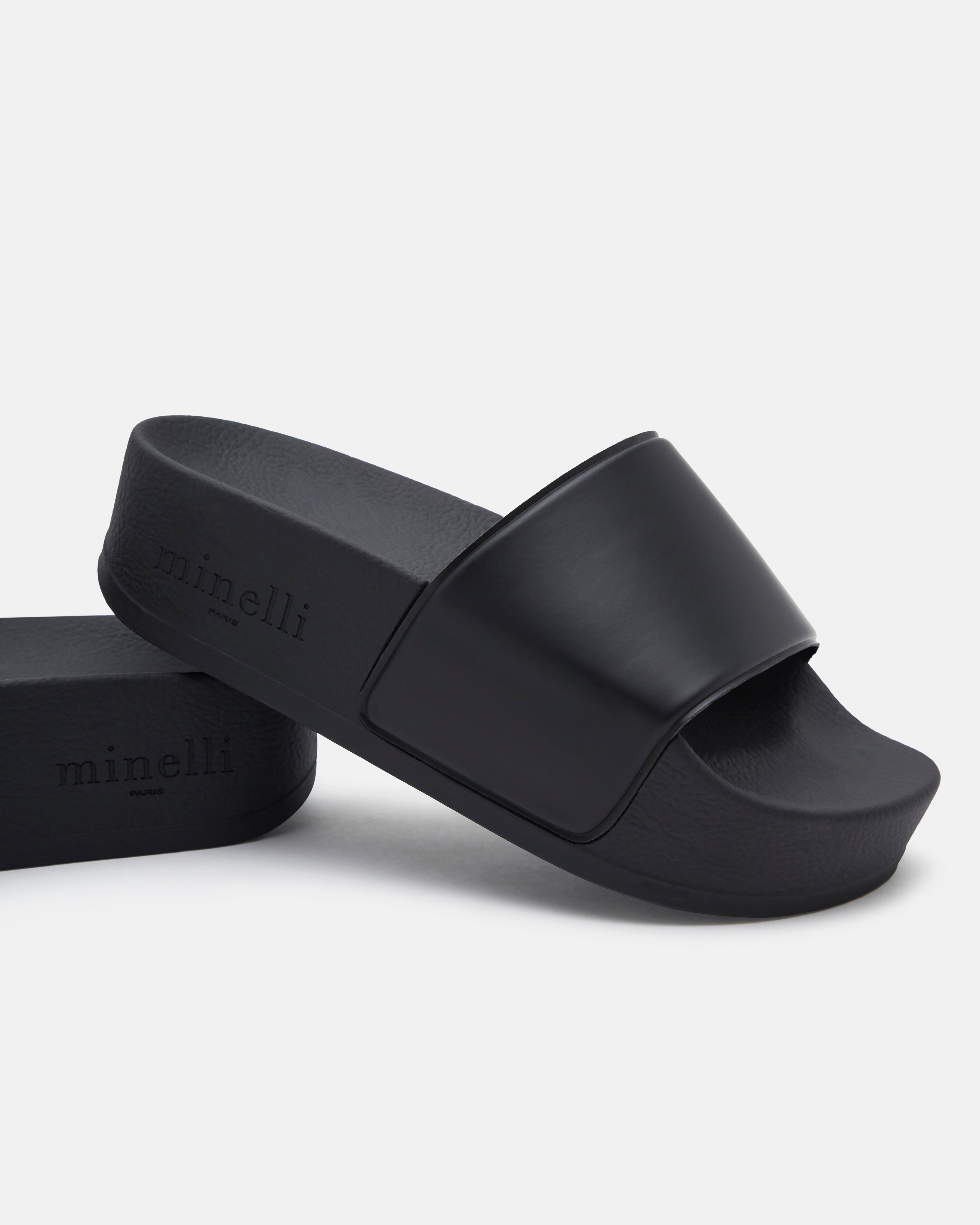 MULES NOVA NOIR - minelli.fr - MINELLI