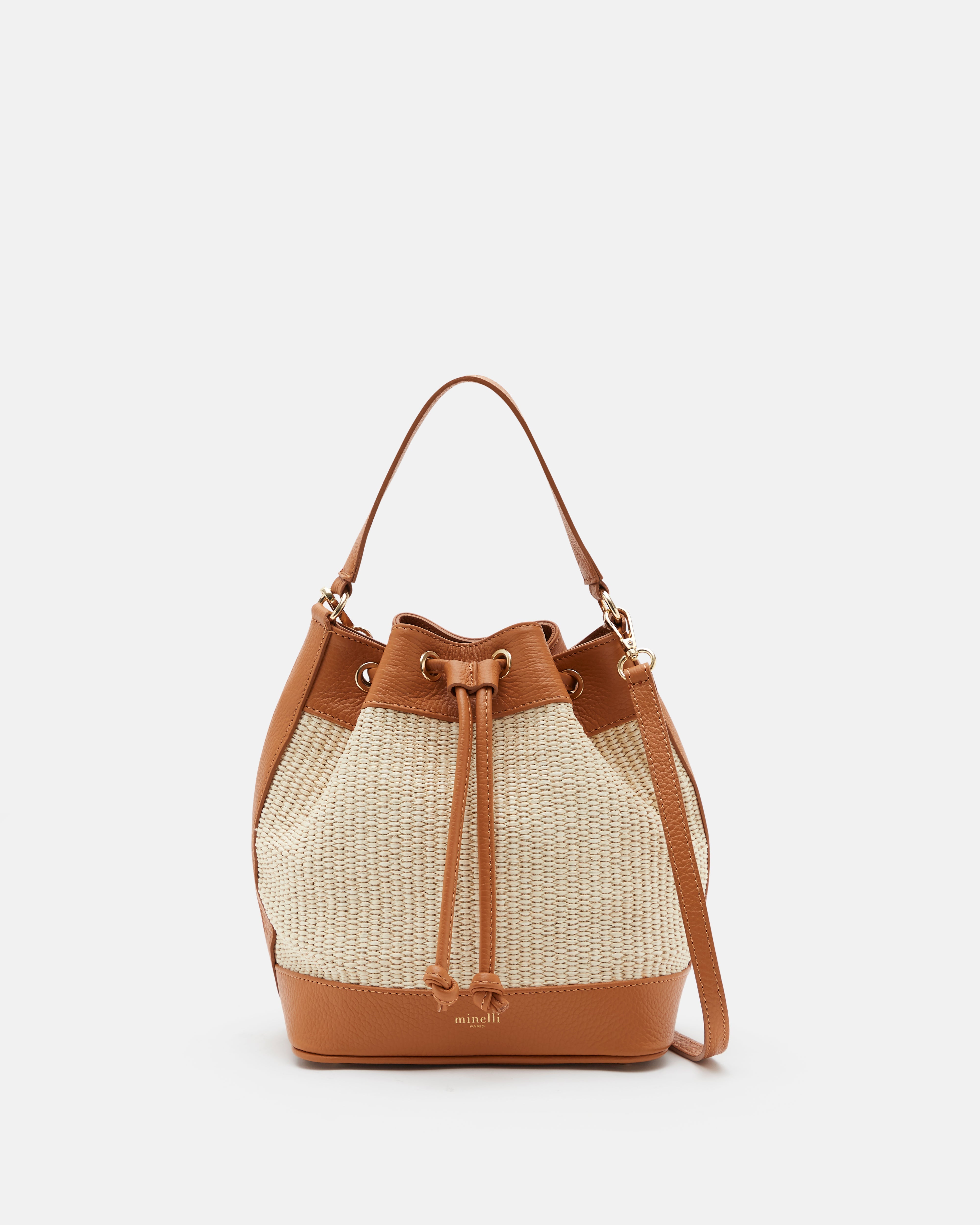 SAC ANACO COGNAC - minelli.fr - MINELLI