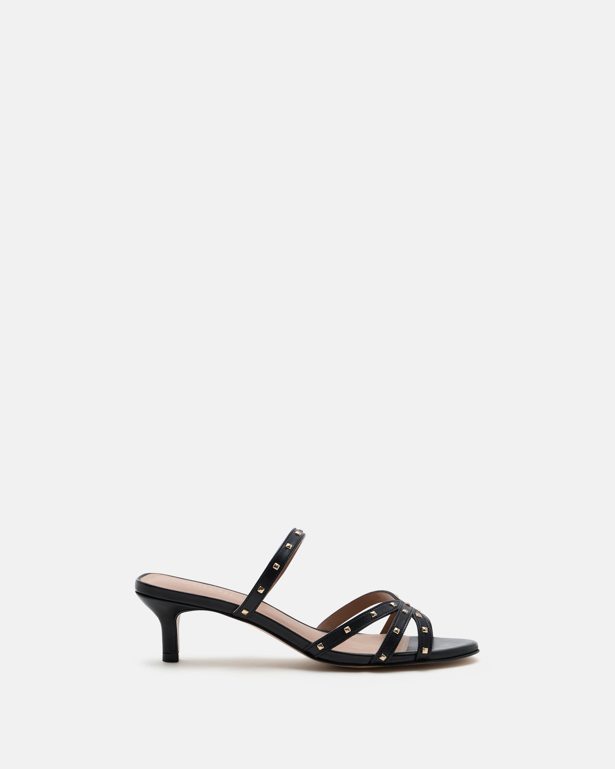 SANDALES ANNA/CLOUS NOIR