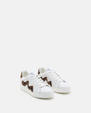 TENNIS CLELIA/PONY BLANC LEOPARD