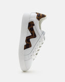 TENNIS CLELIA/PONY BLANC LEOPARD