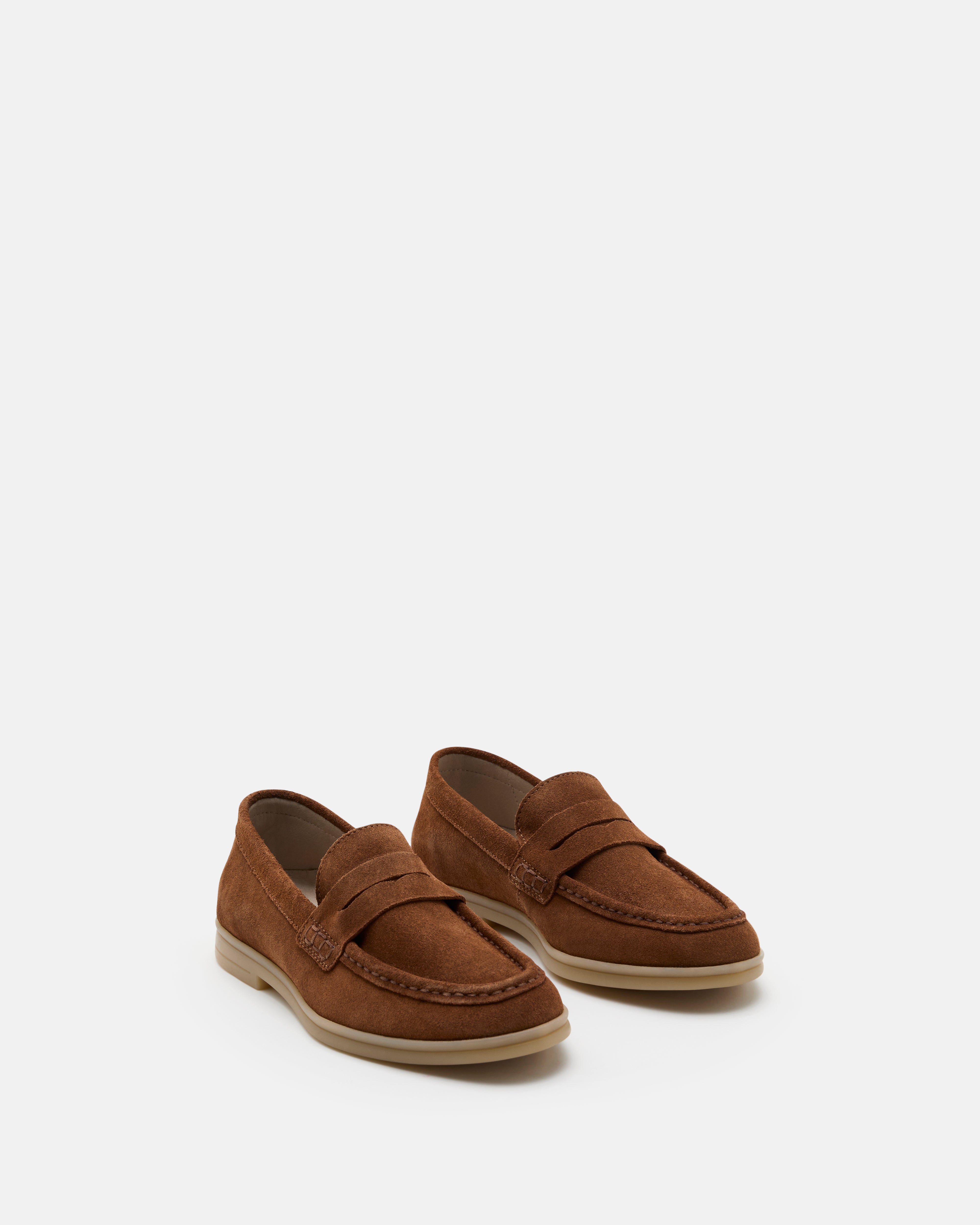 MOCASSINS CHARLOTTE/VEL CARAMEL