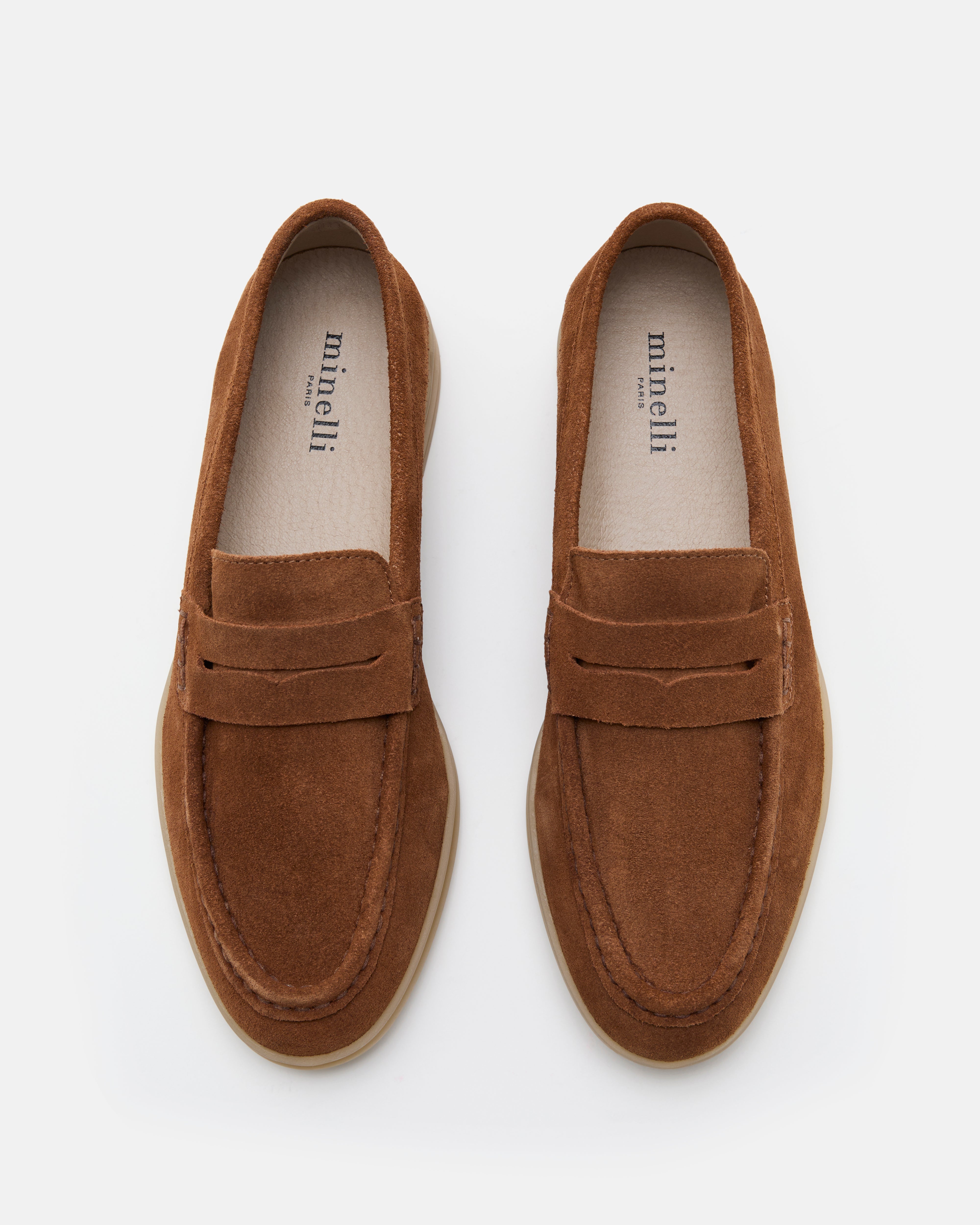 MOCASSINS CHARLOTTE/VEL CARAMEL