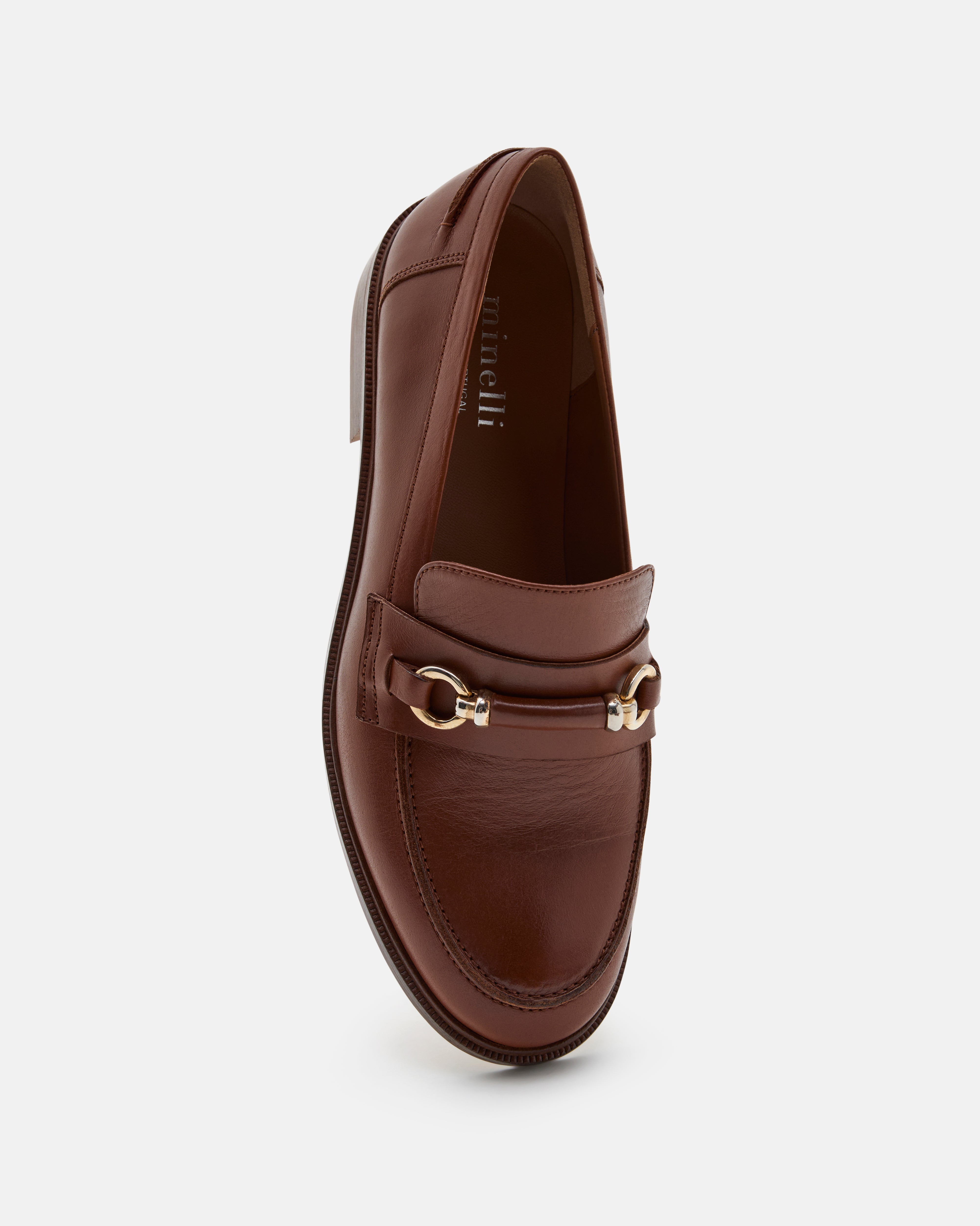 MOCASSINS EUGENIE COGNAC