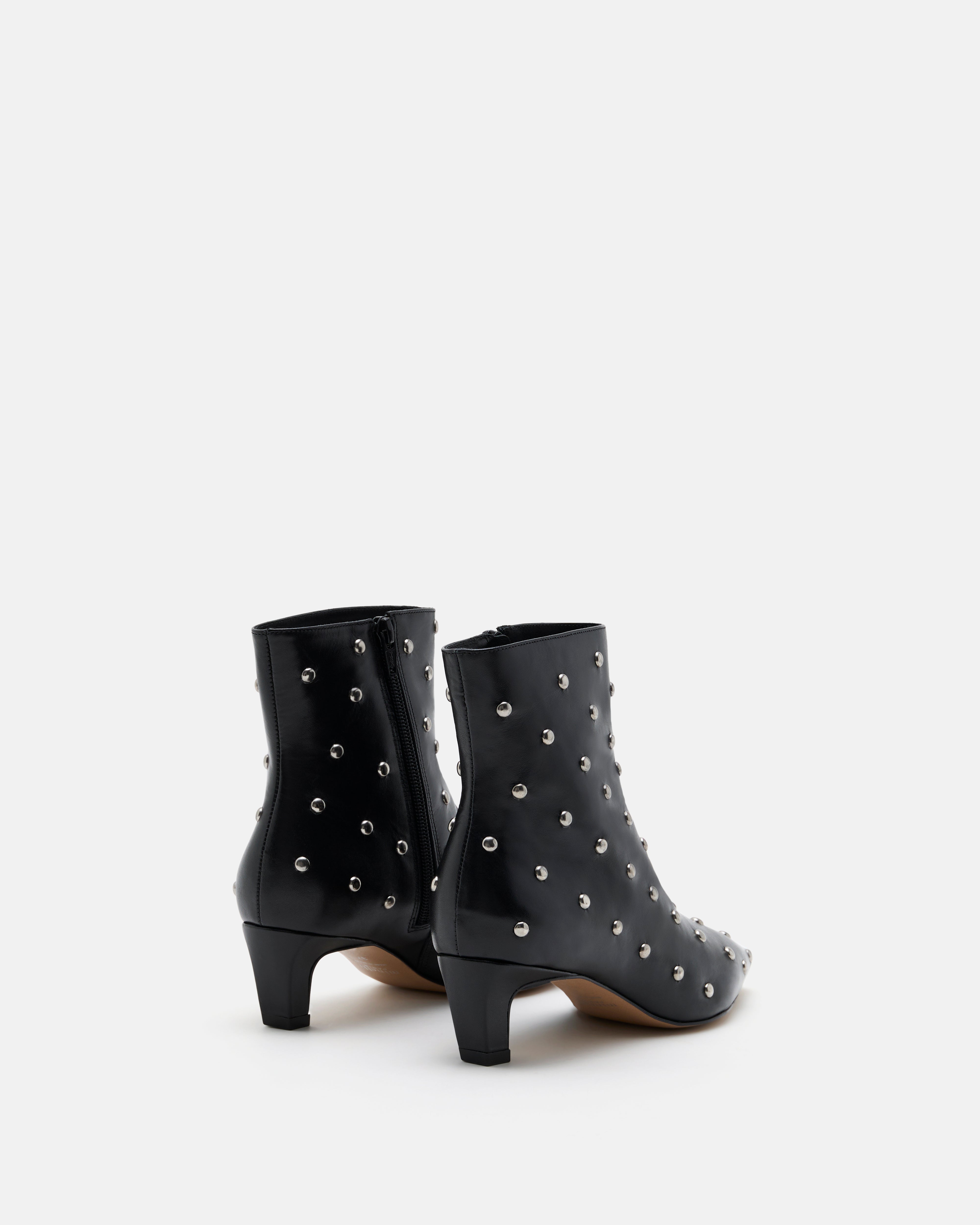 BOTTINES KACHI/STUDS NOIR