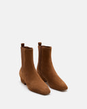 BOTTINES KEY/VEL COGNAC