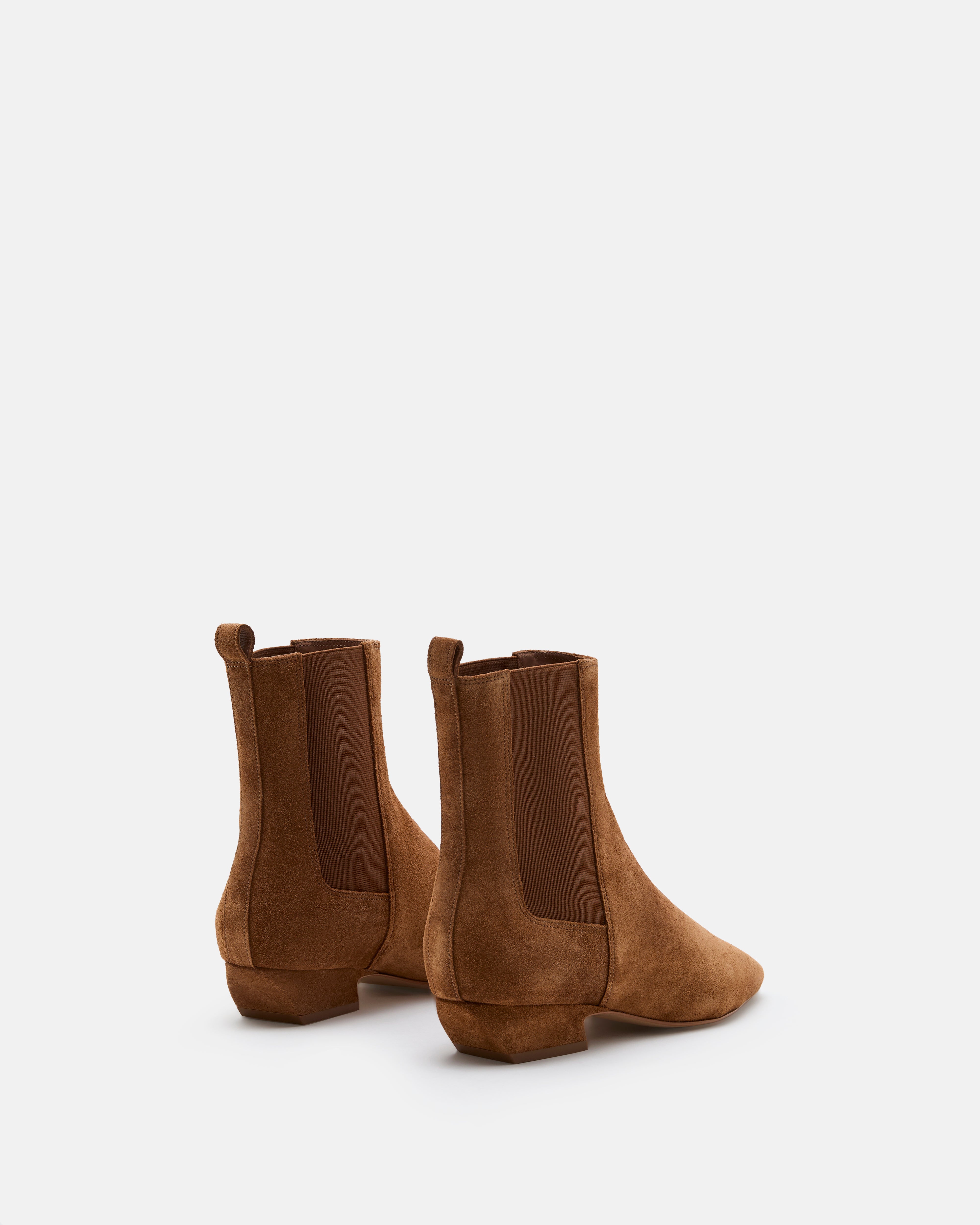 BOTTINES KEY/VEL COGNAC