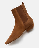 BOTTINES KEY/VEL COGNAC