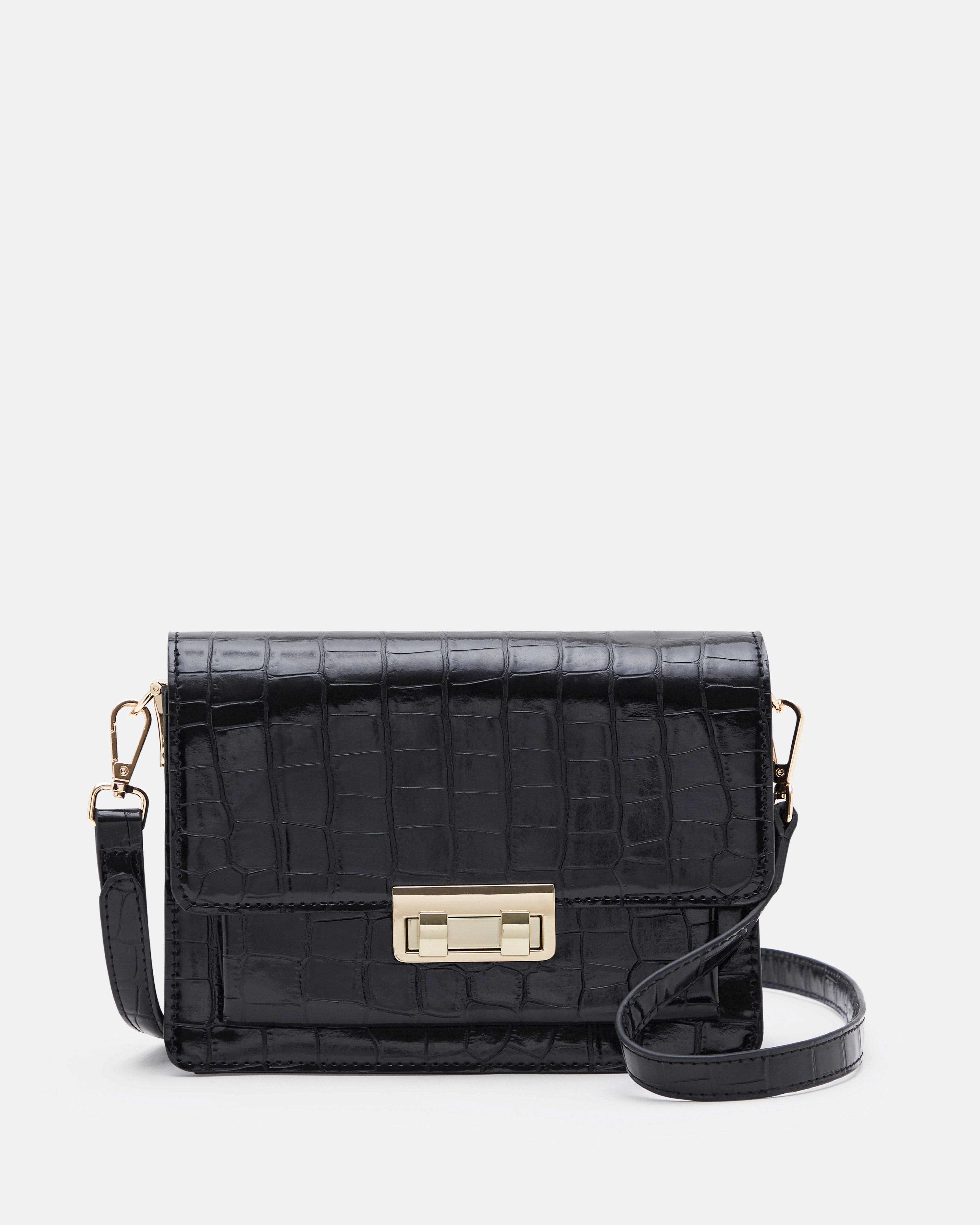 SAC MOYEN VOLUME JODY/CROC NOIR