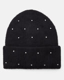 BONNET DOU/STUD NOIR