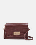 SAC MOYEN VOLUME JODY/CROC COGNAC