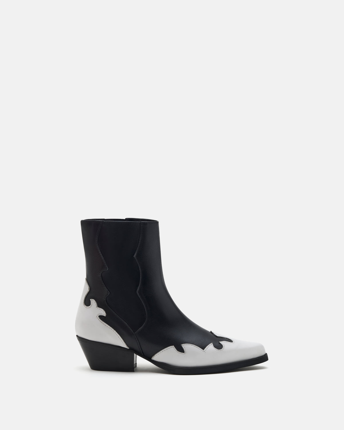 BOTTINES EAGLE NOIR-BLANC