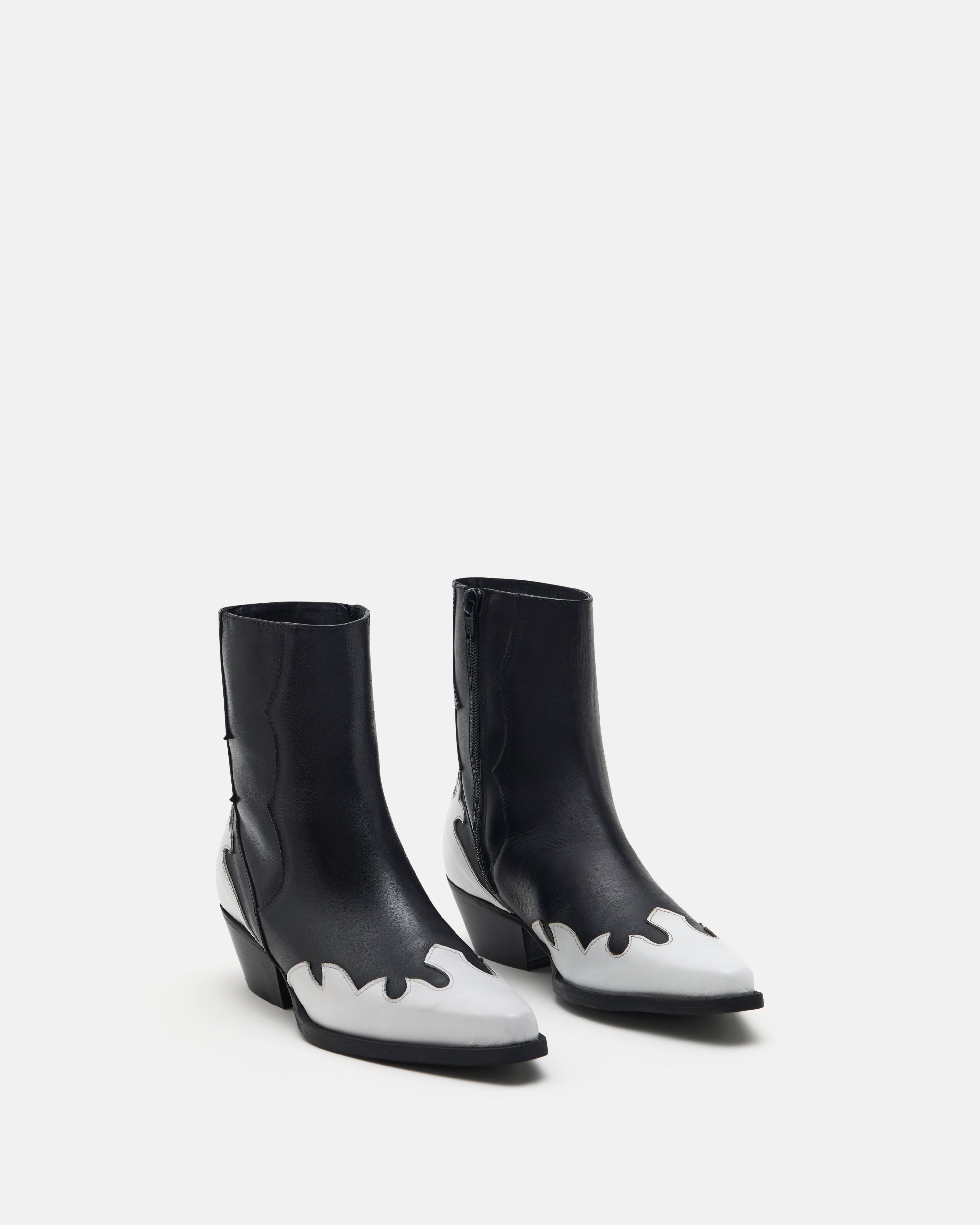 BOTTINES EAGLE NOIR-BLANC